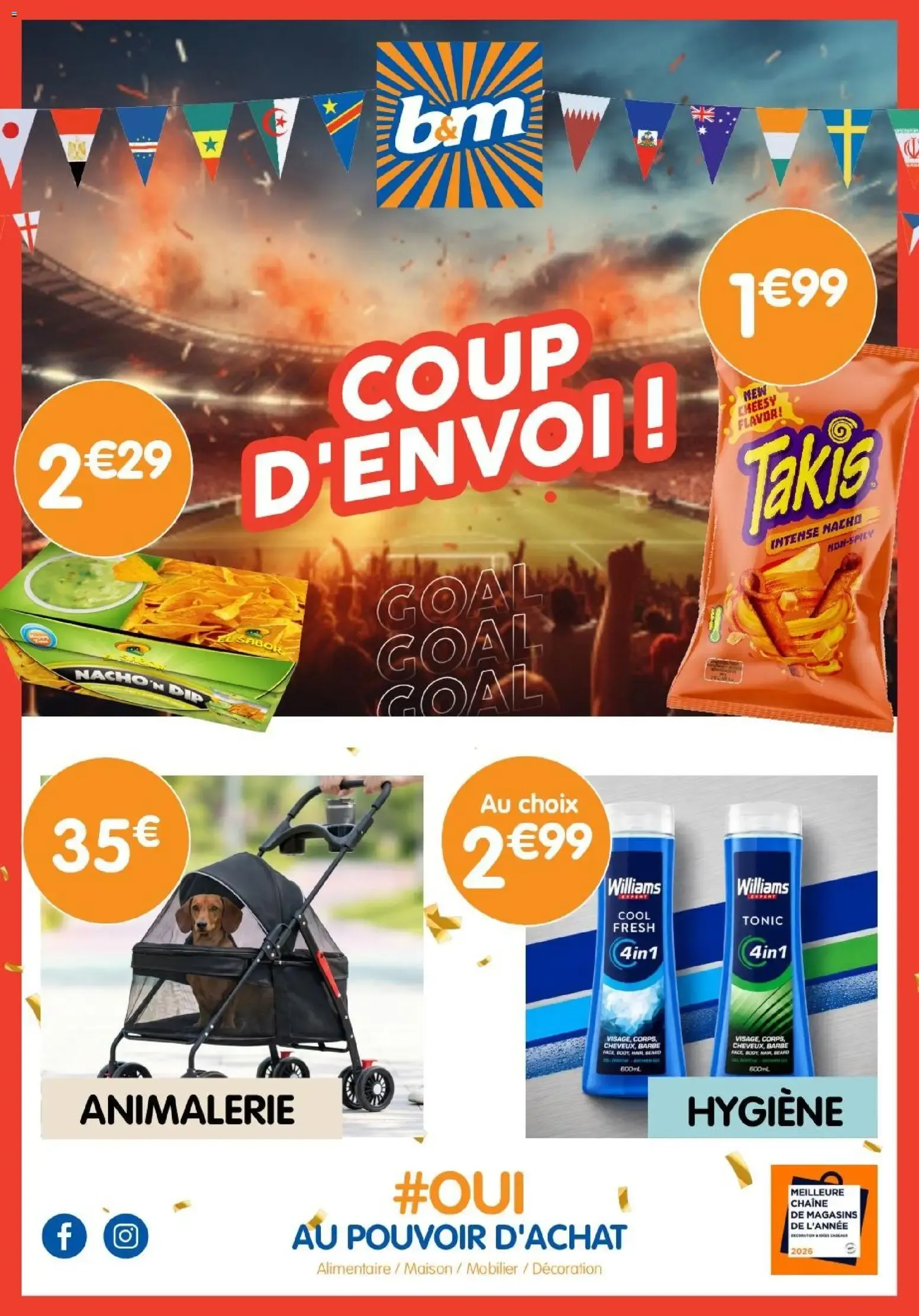 B&M - Coup d'envoi! Au Pouvoir d'Achat du 17 juin au 1 juillet 2026 - Catalogue page 1