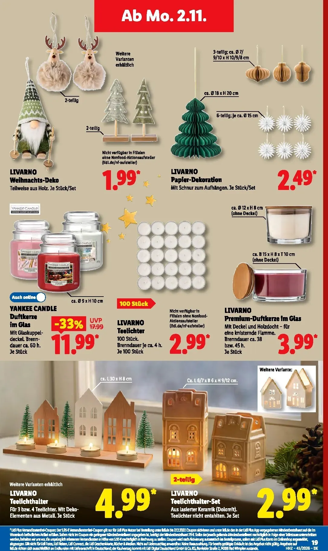 Lidl Sparen beim Preisführer von 2. November bis 7. November 2026 - Prospekt seite 36