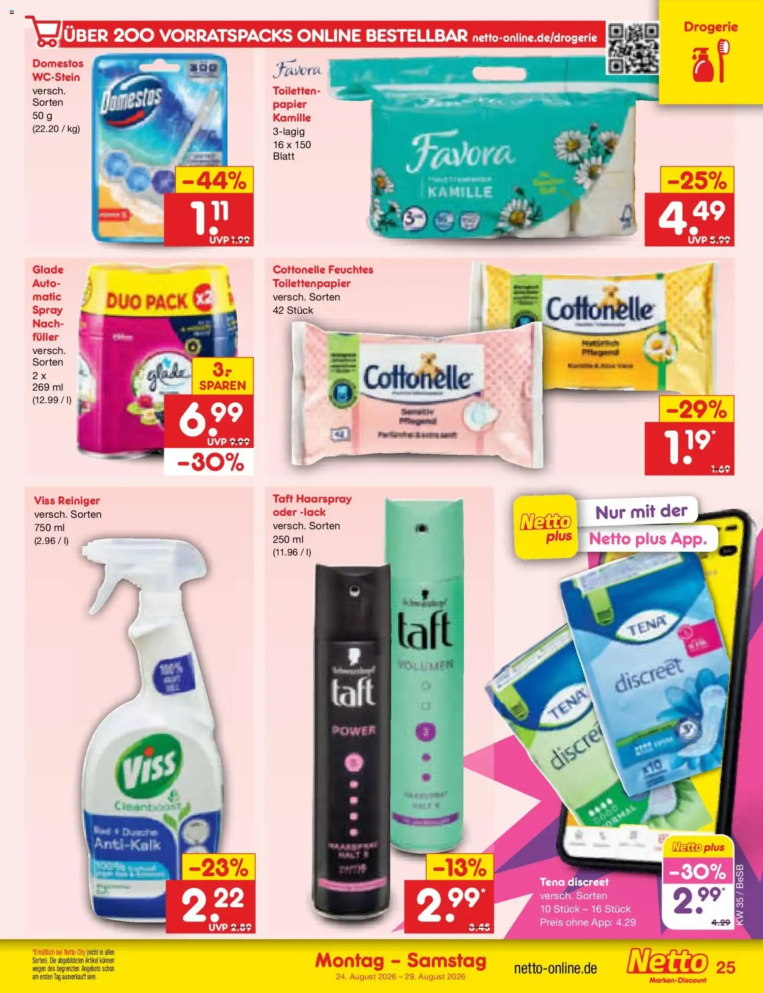 Netto Marken-Discount Prospekt (ab 24.08.2026) » Angebote von 24. August bis 29. August 2026 - Prospekt seite 37