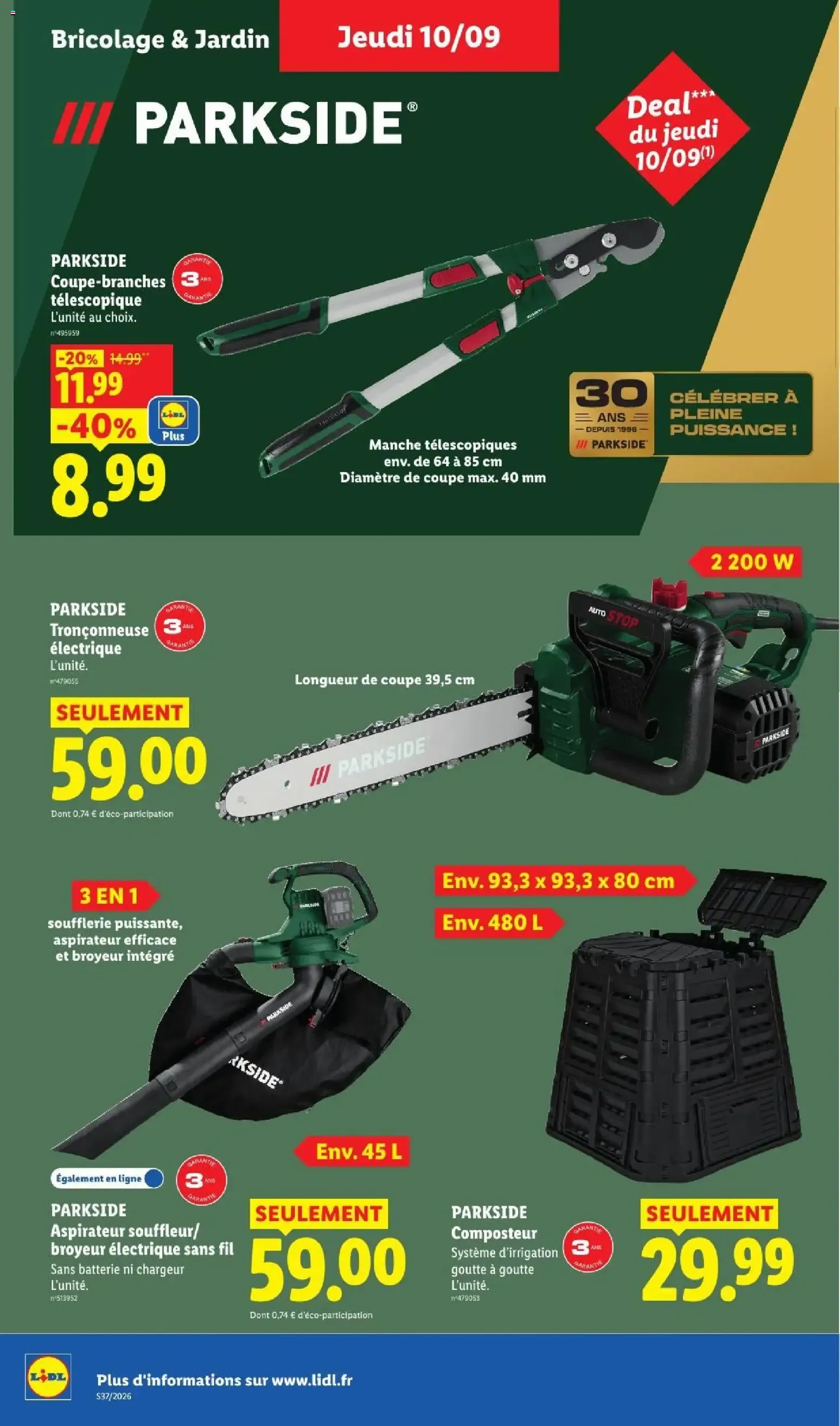 Catalogue LIDL du 10/09/2026 | Promo prospectus en ligne du 10 septembre au 16 septembre 2026 - Catalogue page 34