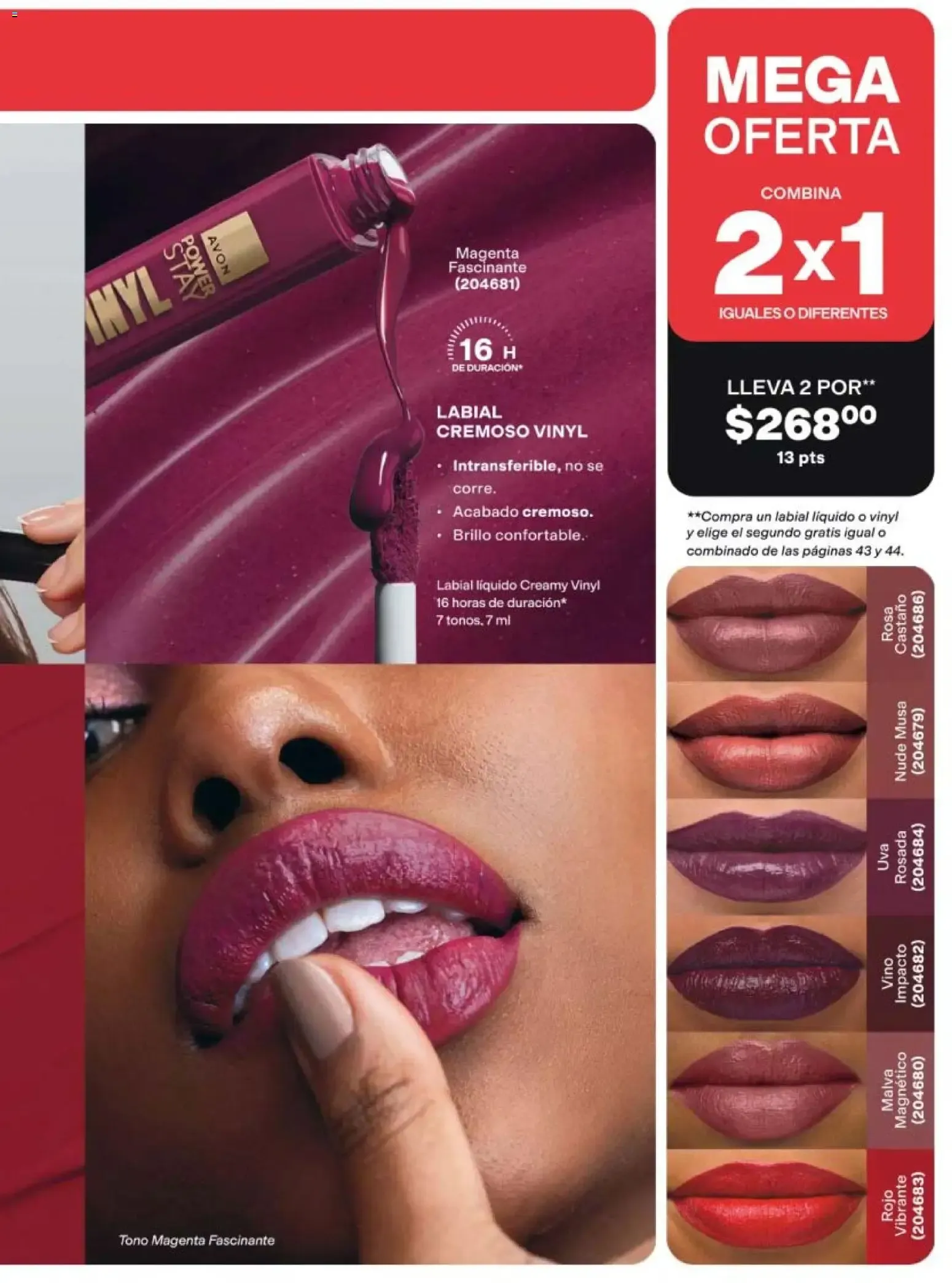 Catálogo de Avon Ciclo 13/2026: Tus cremas de rostro favoritas ¡ahora 6 en 1! 21 de agosto al 30 de septiembre 2026 - Pagina 41