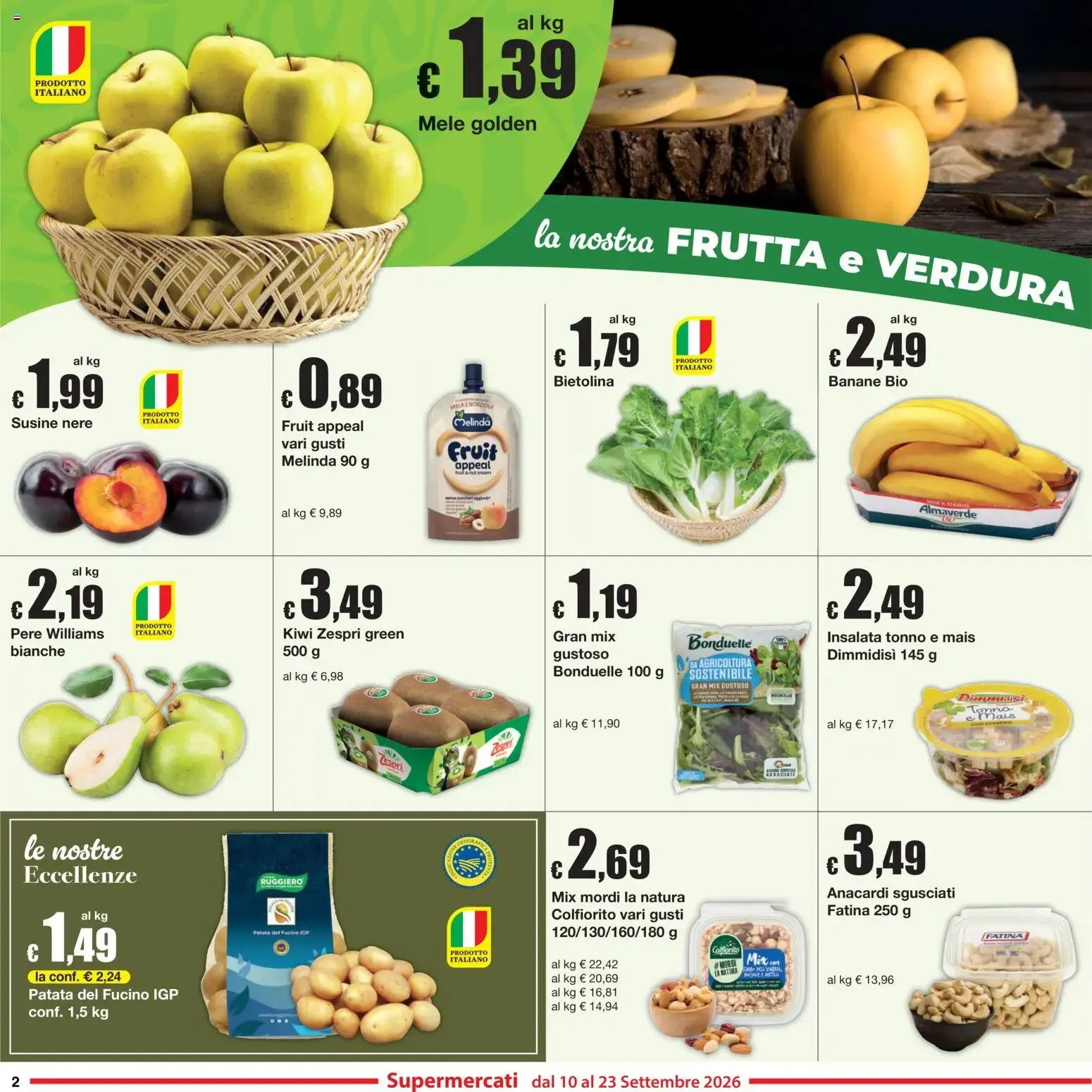 Sì con Te volantino dal 10/09/2026 - online Offerte da 10 settembre a 23 settembre di 2026 - Pagina del volantino 2