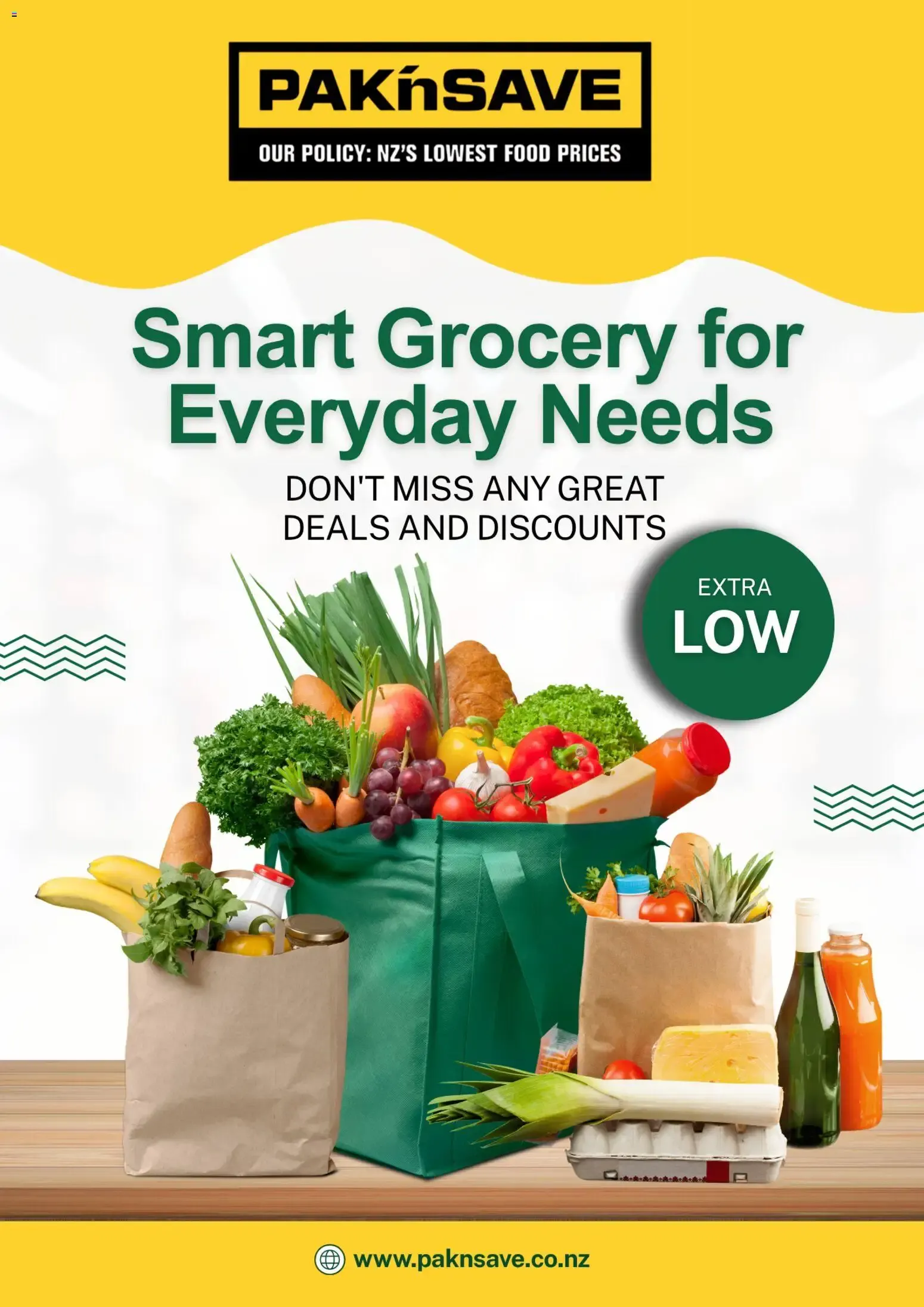 PAK'nSAVE Smart Grocery for Everyday Needs from 31 August to 6 September 2026 - Catalogue Page 1