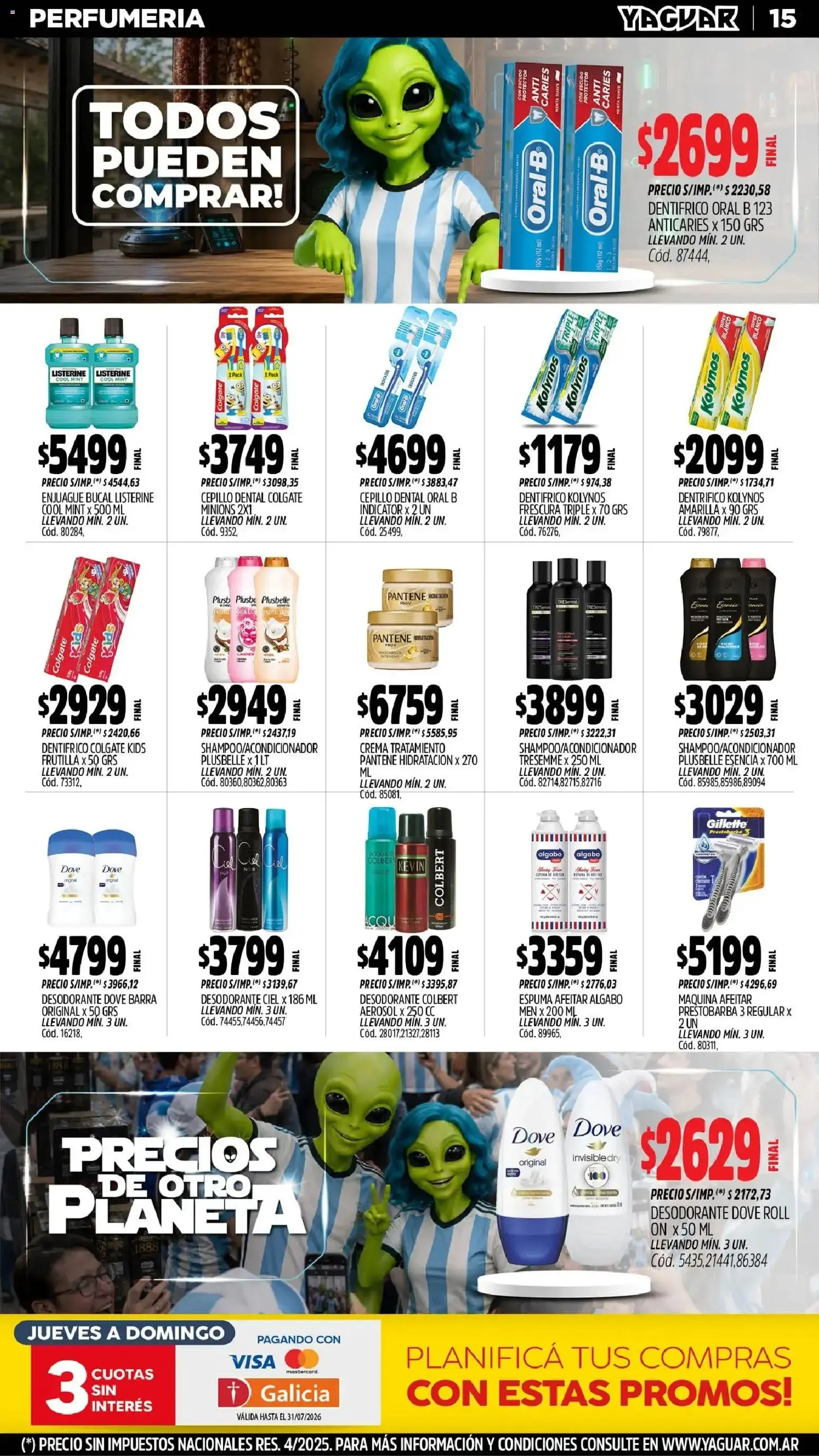 Ofertas de Mayorista Yaguar - Precios de Otro Planeta 29 de junio al 5 de julio 2026 - Página 16 del catálogo