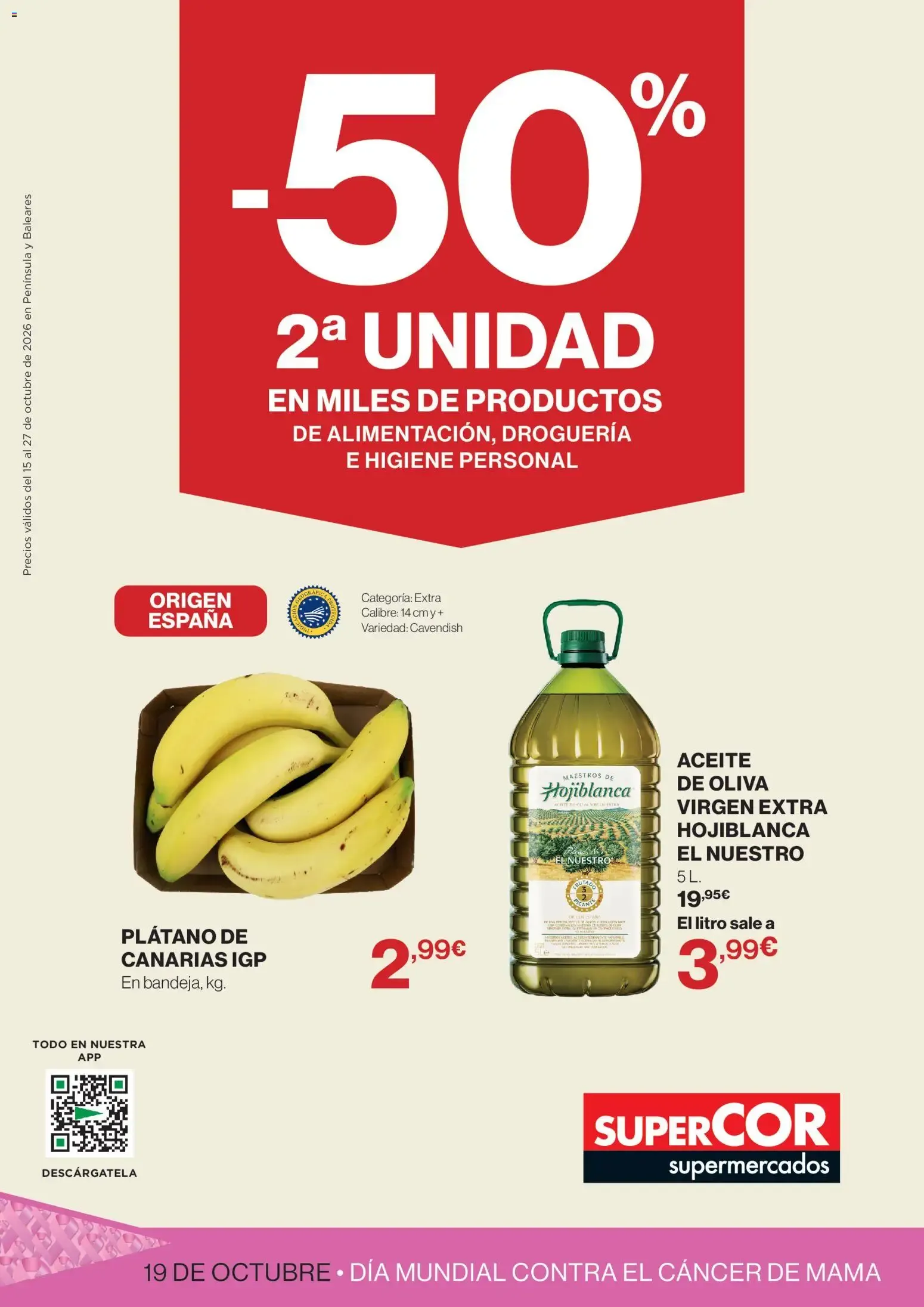 Catálogo de Supercor folleto 15/10/2026 - 27/10/2026 15 de octubre al 27 de octubre 2026 - Página 1