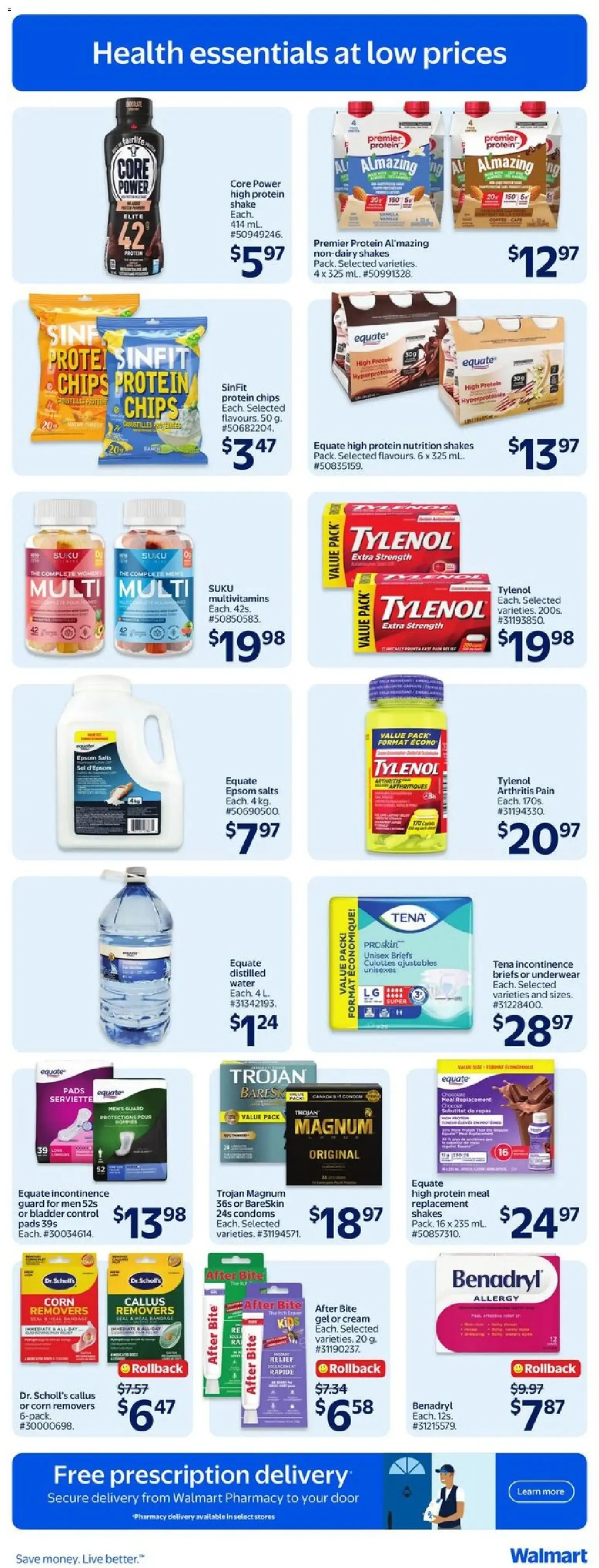 Walmart weekly flyer from Jun 25, 2026 > weekly specials & deals from June 25 to July 1 2026 - flyer page 12