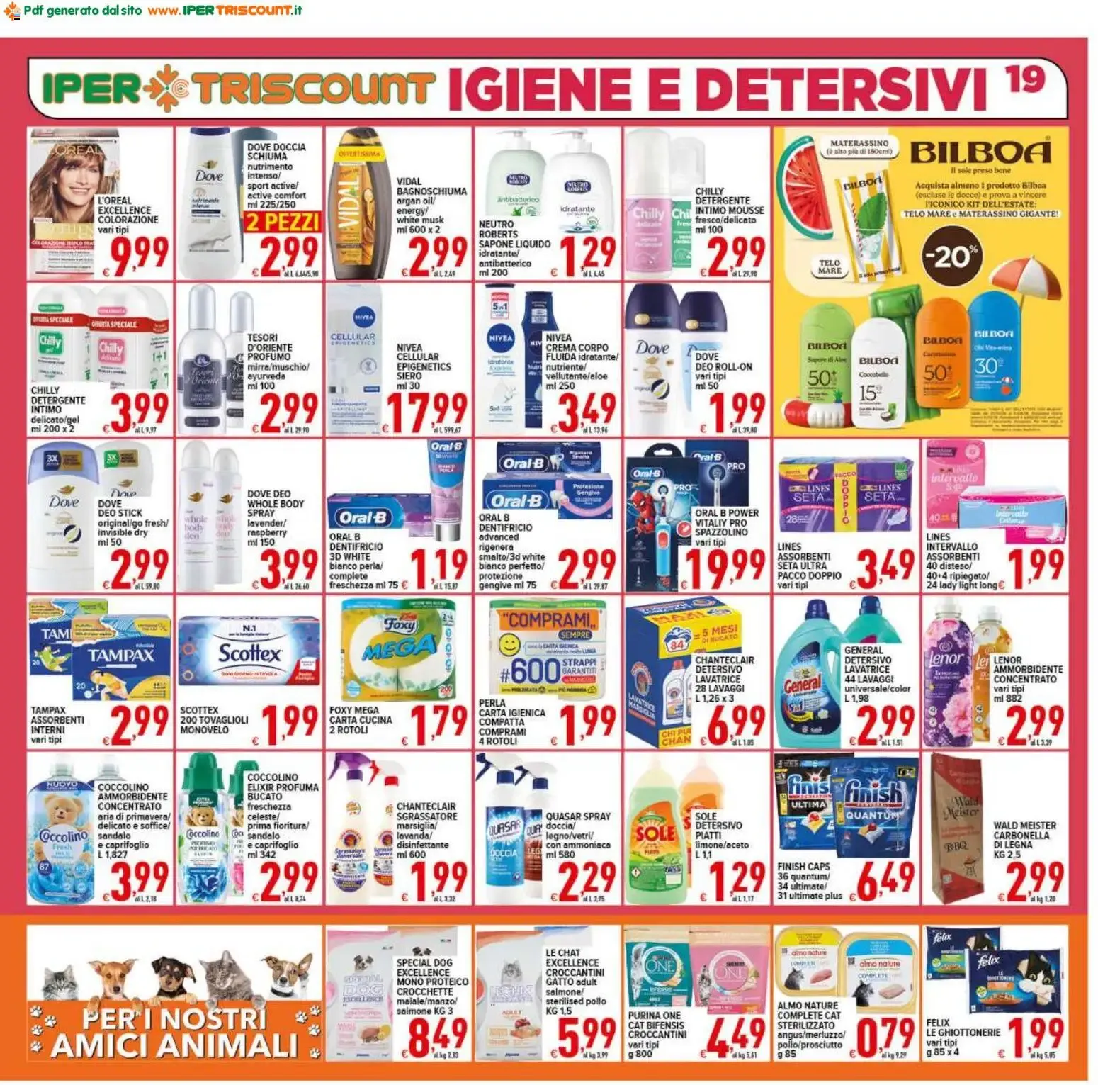 Ipertriscount volantino dal 19/06/2026 - online Offerte da 19 giugno a 30 giugno di 2026 - Pagina del volantino 19