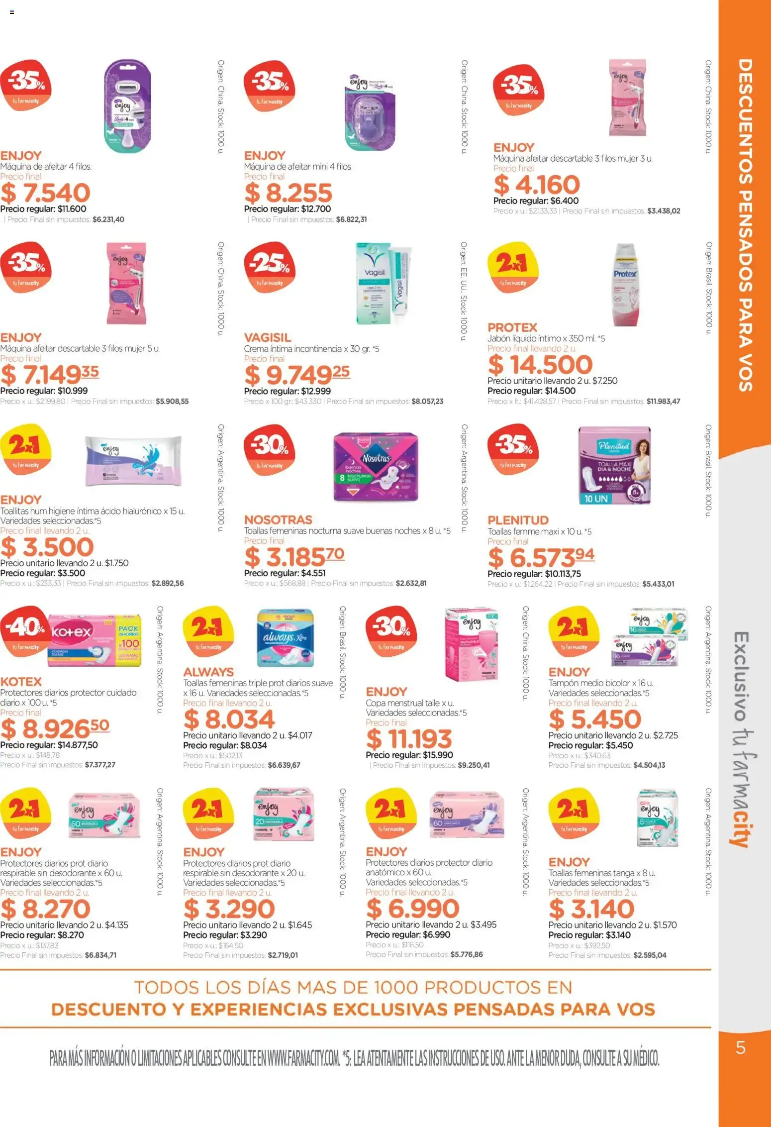 Ofertas de SEMANA tu farmacity 22 de octubre al 30 de octubre 2026 - Página 5 del catálogo