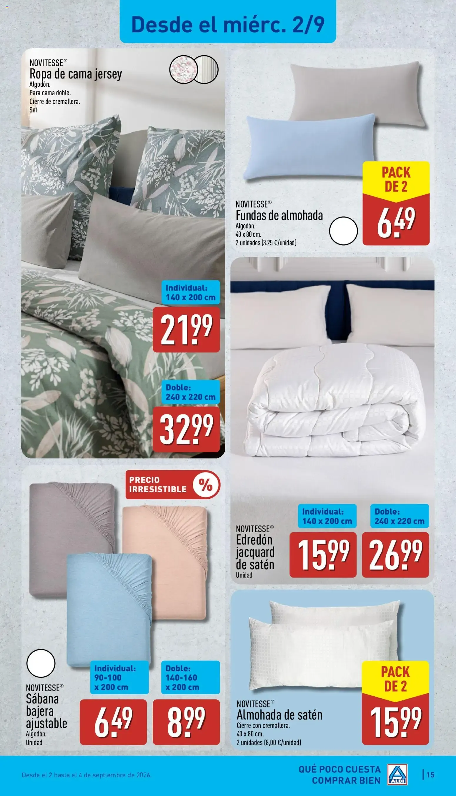 Catálogo de Aldi folleto Baleares del 31/08/2026 | Catálogo 31 de agosto al 6 de septiembre 2026 - Página 15