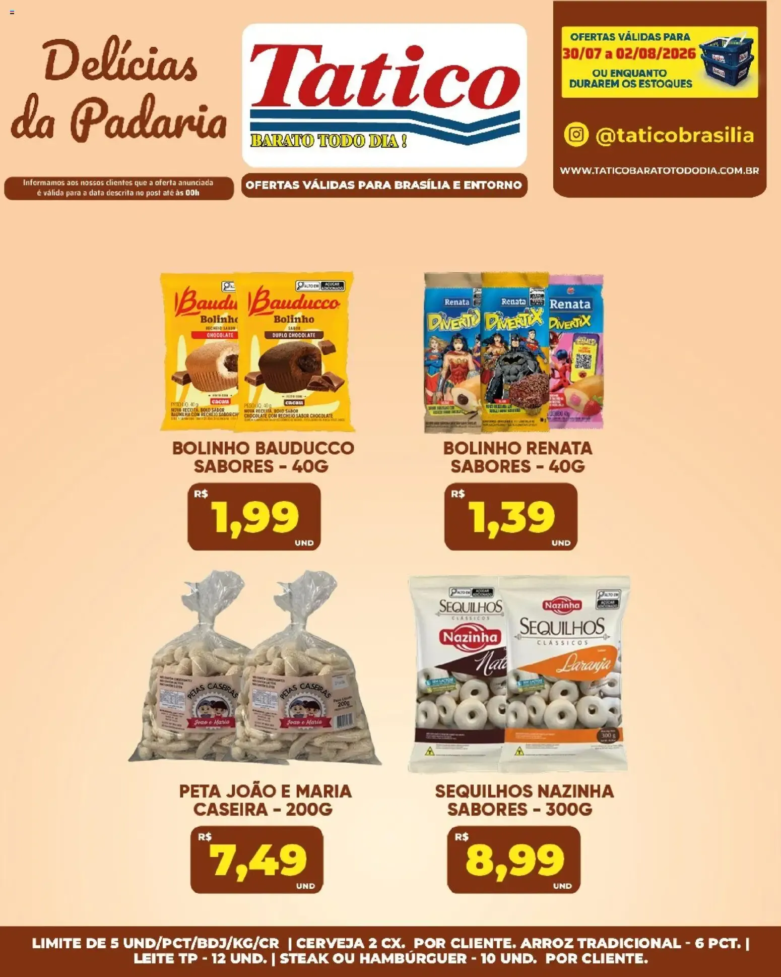 Encarte de Tatico ofertas do Dia de 03/08/2026 | Promoções Online 3 de agosto até 3 de agosto 2026 - Pagina 43