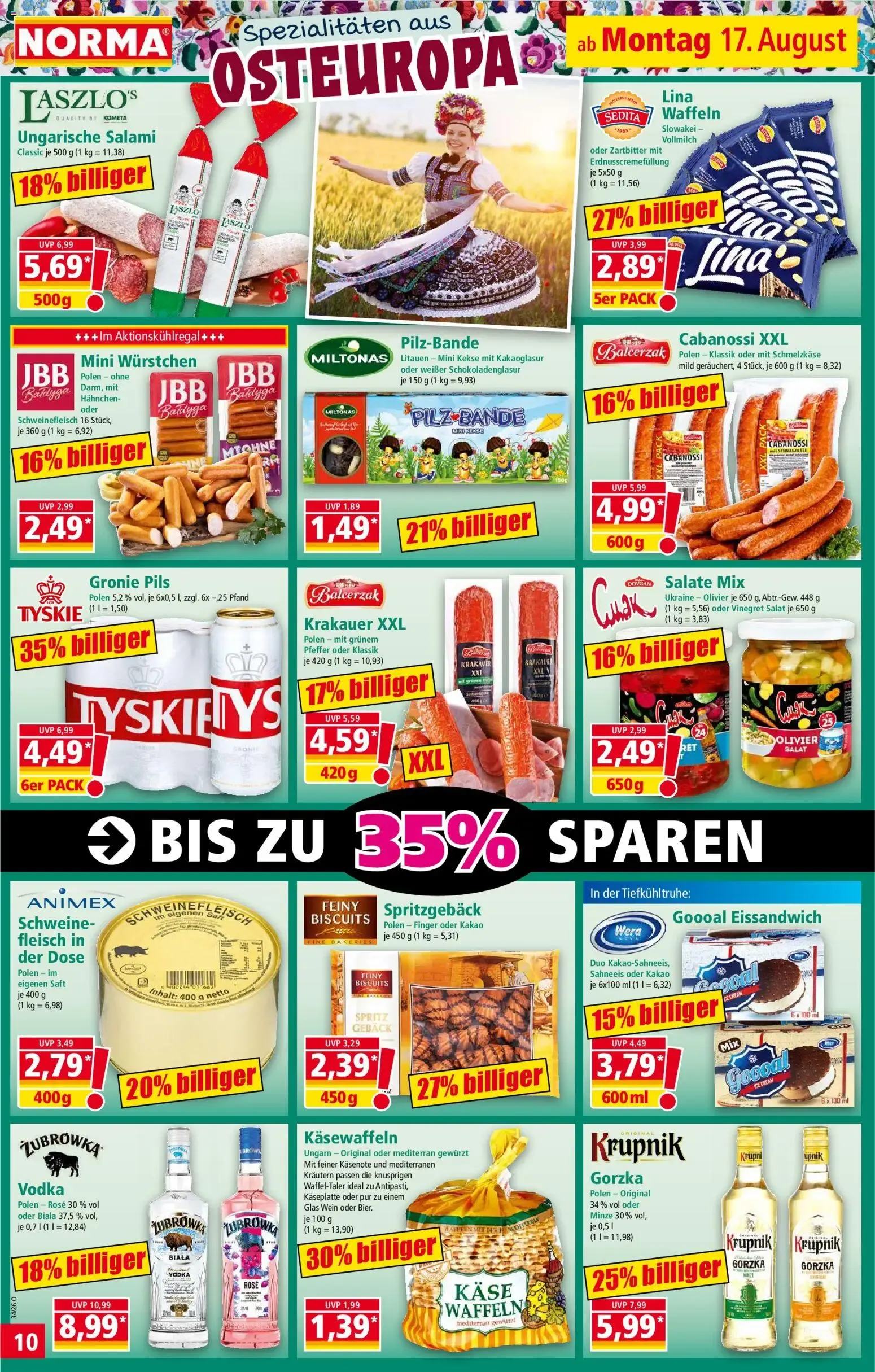 Norma Prospekt (ab 17.08.2026) zum blättern » Angebote von 17. August bis 23. August 2026 - Prospekt seite 10