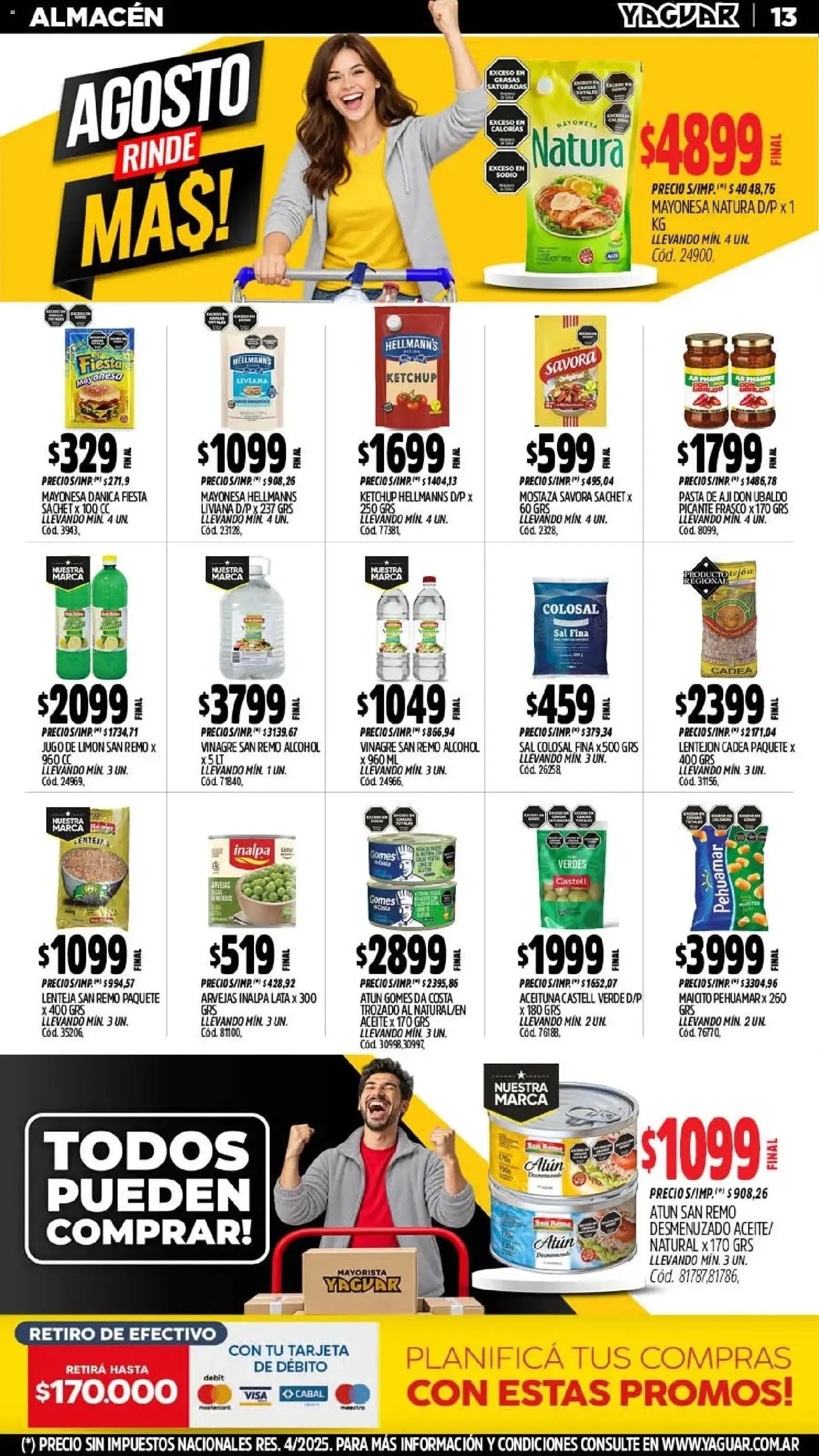 Ofertas de Yaguar - Oferta Semanal General Roca del 24/08/2026 - 29/08/2026 24 de agosto al 29 de agosto 2026 - Página 13 del catálogo