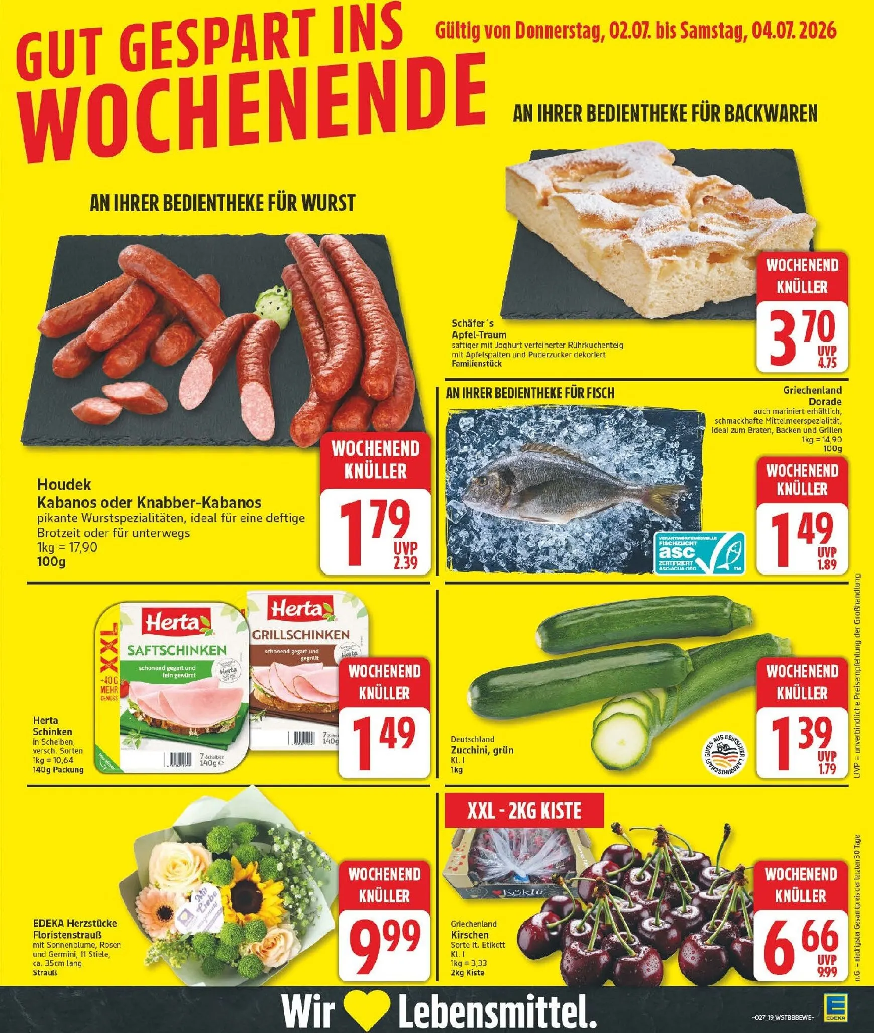 Edeka Prospekt nächste Woche – von Montag 29.06.2026 bis Samstag 04.07.2026 von 29. Juni bis 4. Juli 2026 - Prospekt seite 23