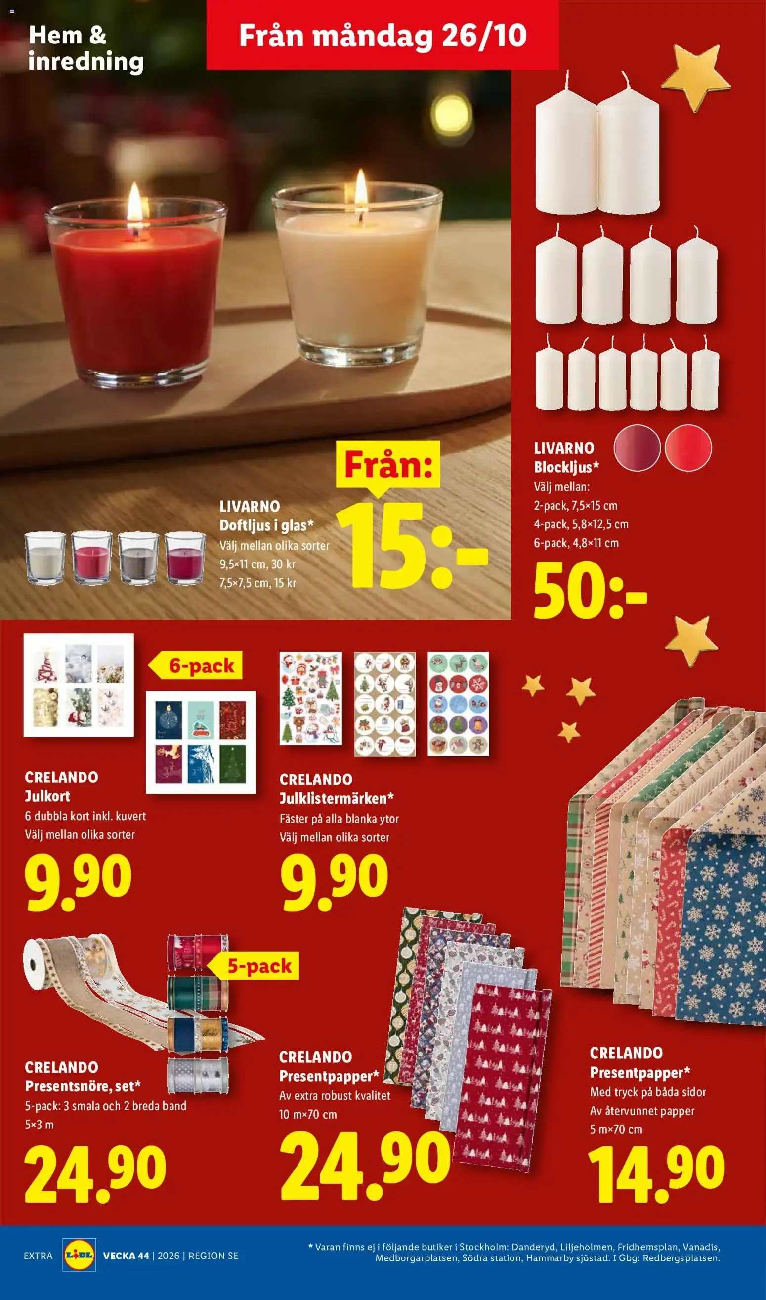 Lidl Veckans erbjudanden från 26 oktober till 1 november 2026 - Reklamblad sidor 20