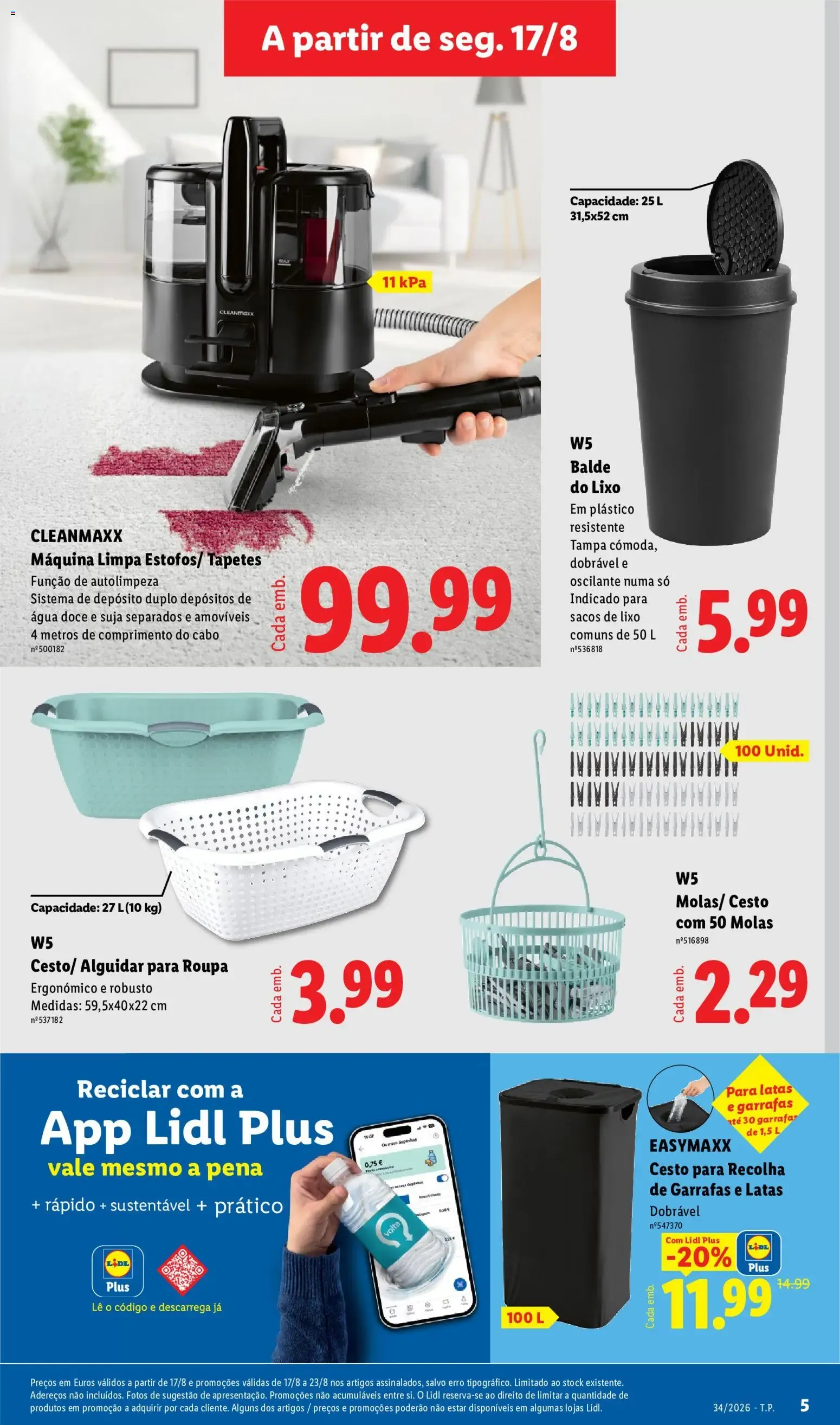 Folheto Lidl Novidades » de 17/08/2026 - 23/08/2026 de 17 de agosto até 23 de agosto 2026 - Pagina 5