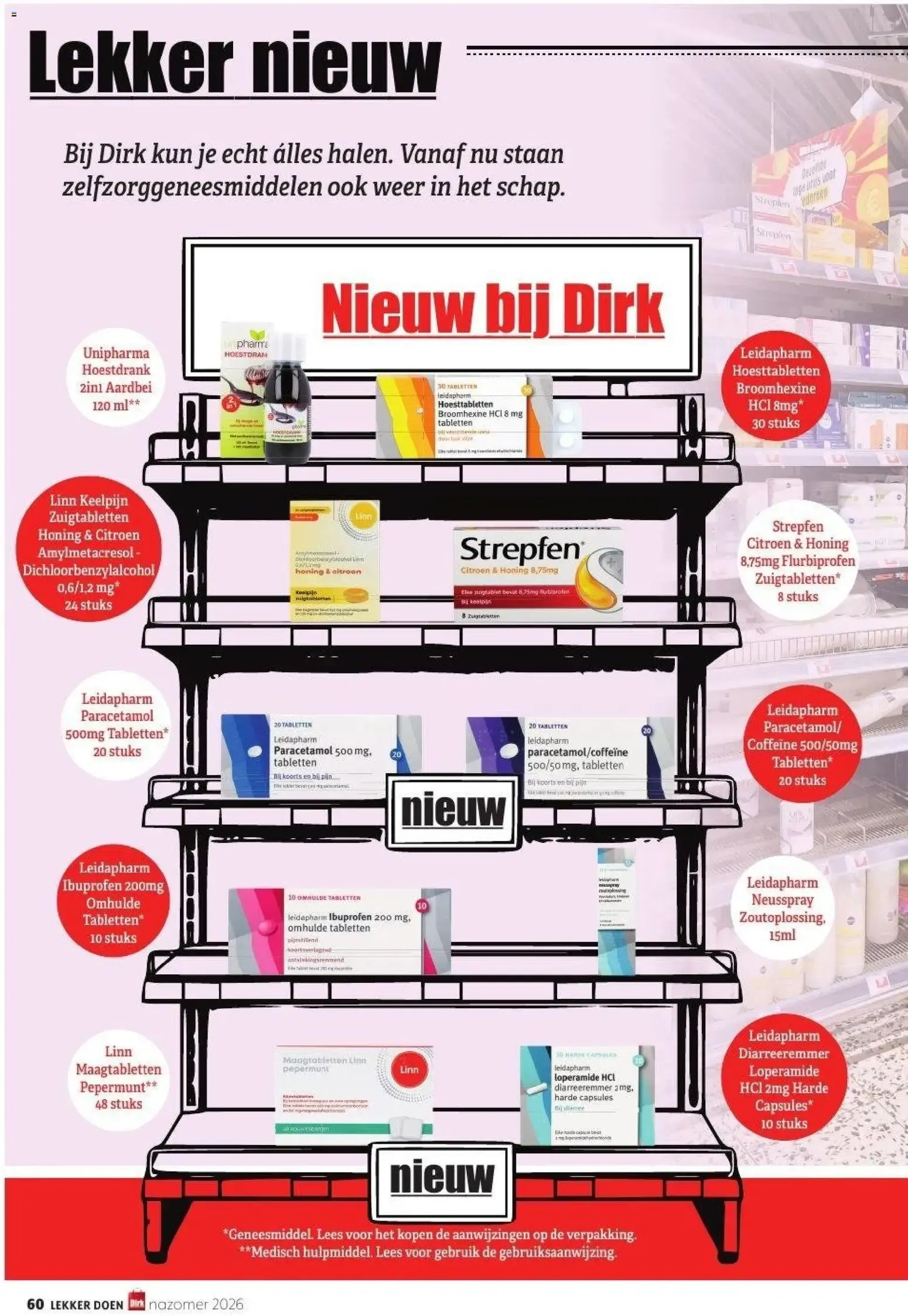 Lekker doen: Groente- en fruitkalender Dirk van 7 september tot 26 oktober 2026 - Folder pagina 60