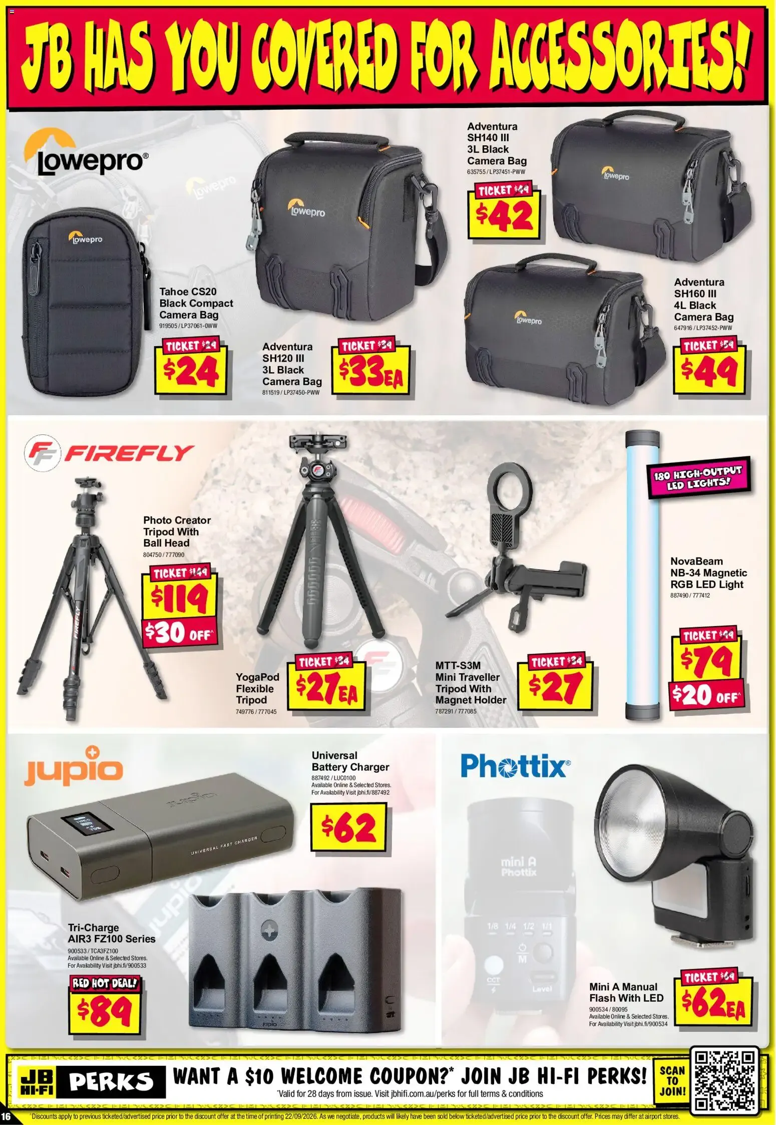 JB Hi-Fi catalogue Camera Bonanza - 01/10/2026 > weekly / monthly specials - Catalogue valid from 1 October to 14 October 2026 - page 16