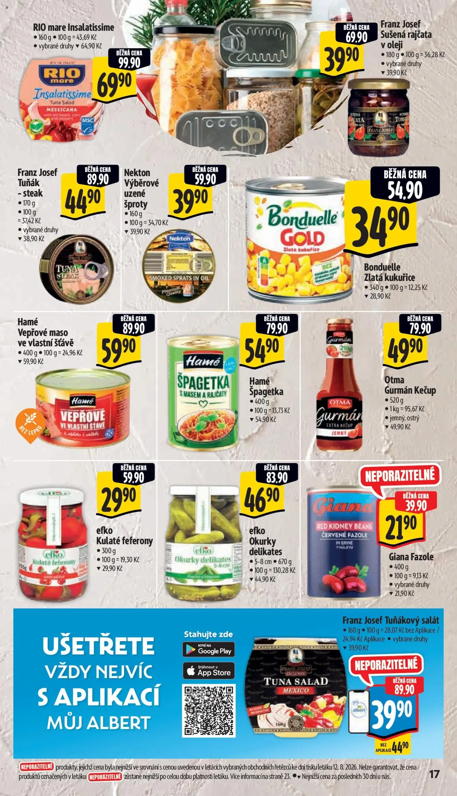 Albert leták - Hypermarket - Strakonice od 19.08.2026 - Akční leták - 19. srpna 25. srpna 2026 - Page 27