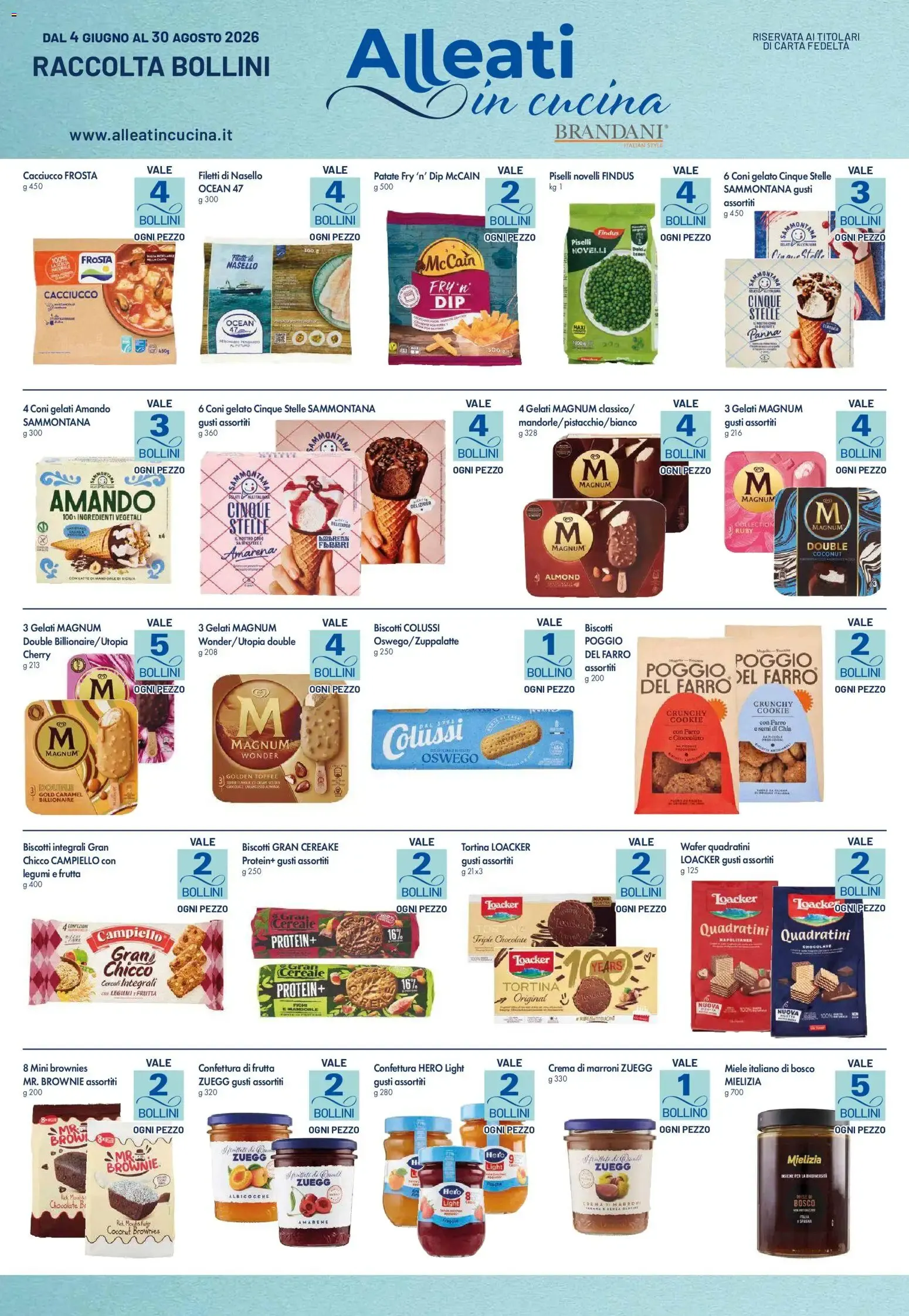 Nuovo Famila volantino Grandi Marche Alleati in cucina dal 10/08/2026 > offerte anteprima 🛍️ da 10 agosto a 30 agosto di 2026 - Pagina del volantino 4