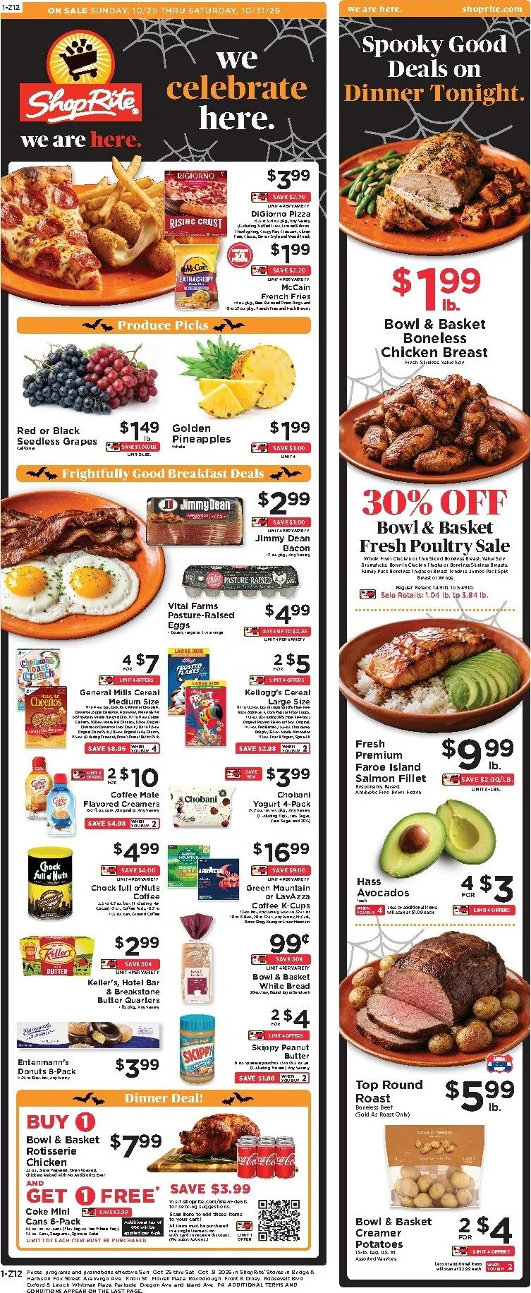 Weekly ad Current ShopRite leaflet valid from Sunday 10/25/2026 to Saturday 10/31/2026 from October 25 to October 31 2026 - Page 2