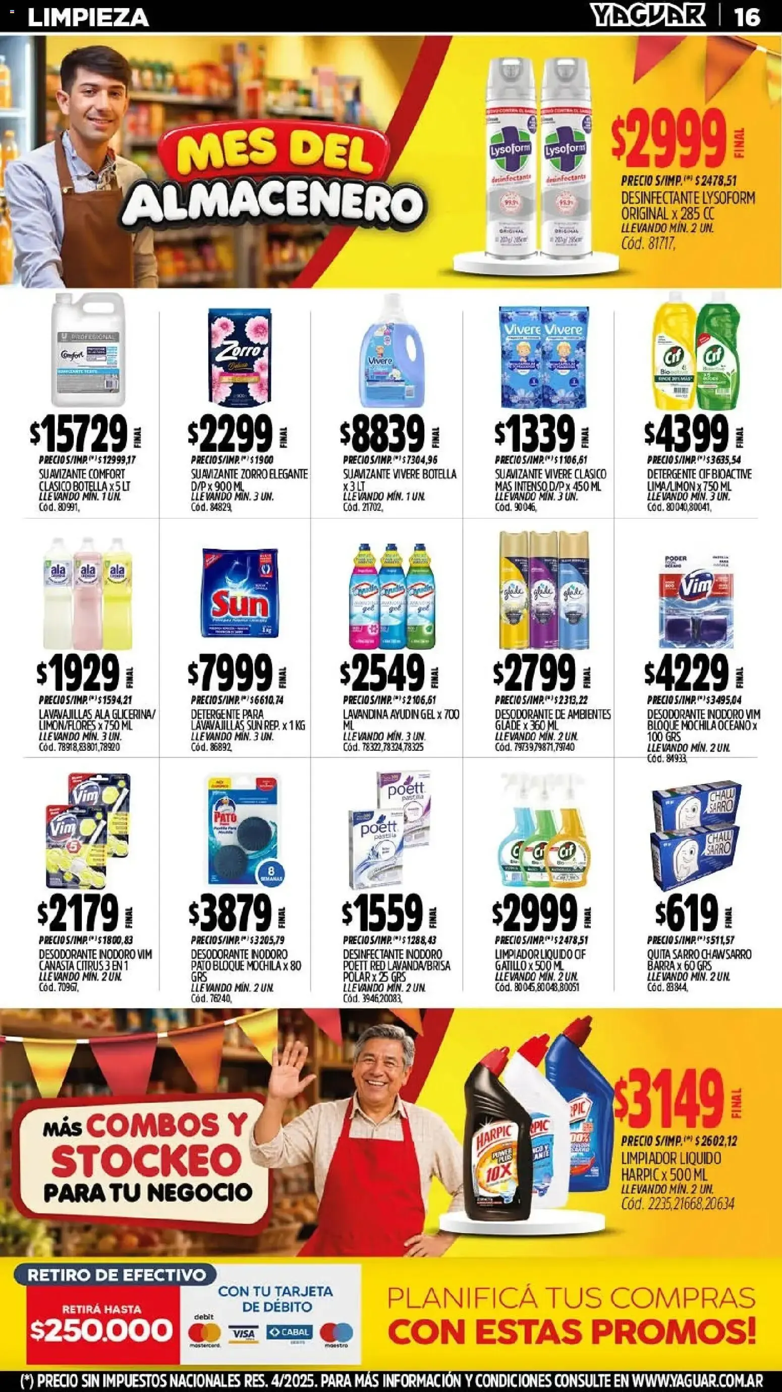 Ofertas de Yaguar - Oferta Semanal Mar del Plata del 21/09/2026 - 26/09/2026 21 de septiembre al 26 de septiembre 2026 - Página 16 del catálogo