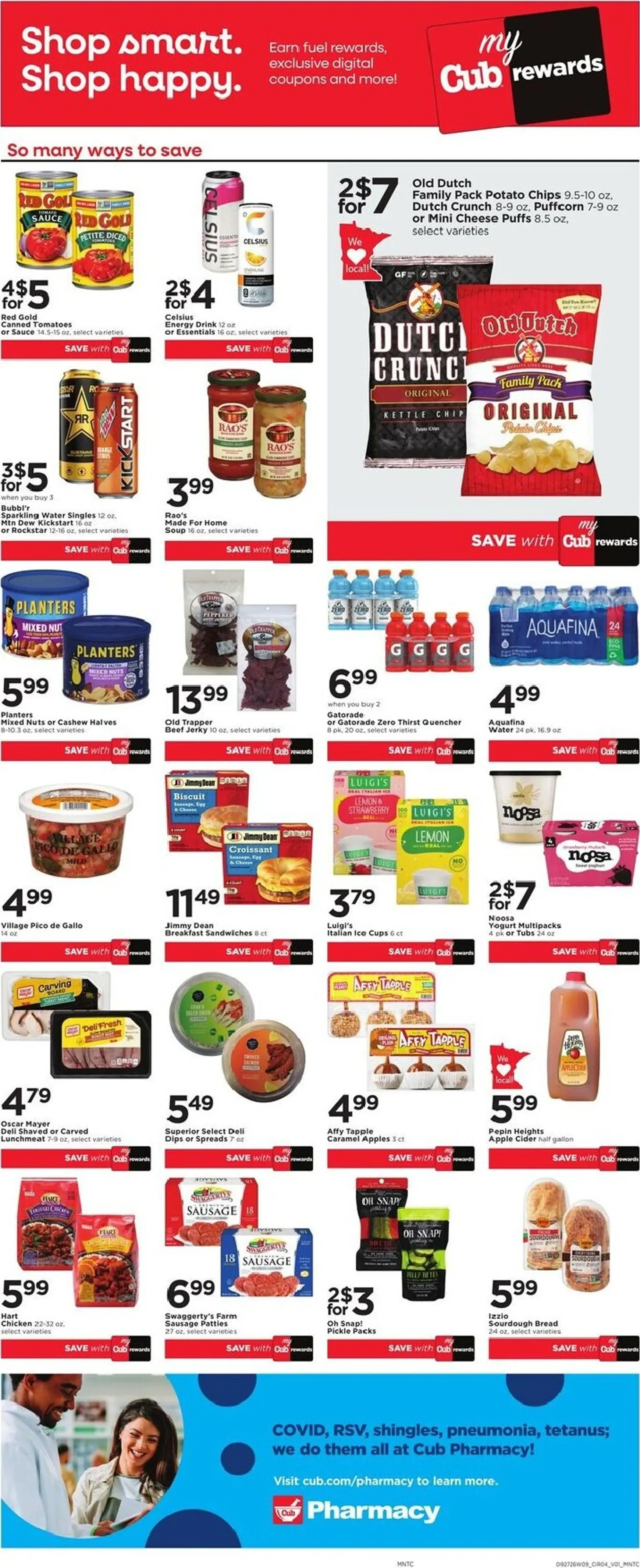 Weekly ad Current Cub leaflet valid from Sunday 09/27/2026 to Saturday 10/03/2026 from September 27 to October 3 2026 - Page 8