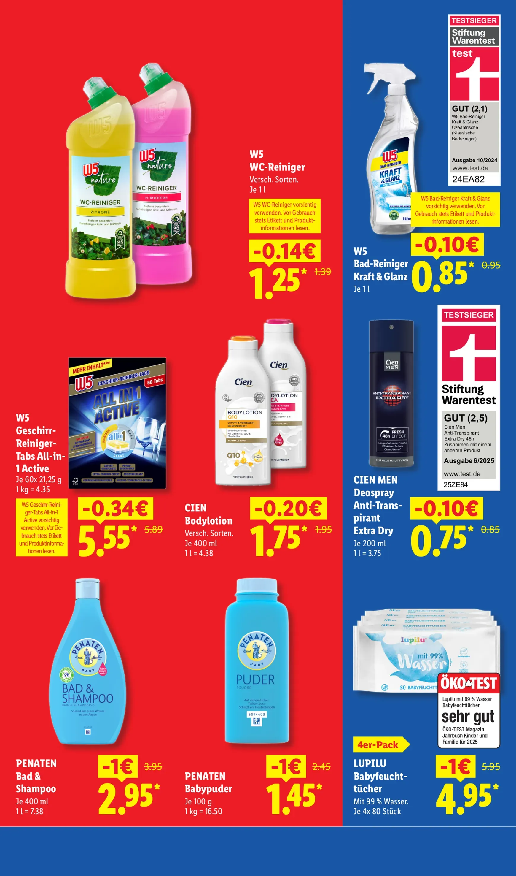 Lidl: Der Preisführer macht Deutschland dauerhaft günstiger! von 1. Juli bis 31. August 2026 - Prospekt seite 13