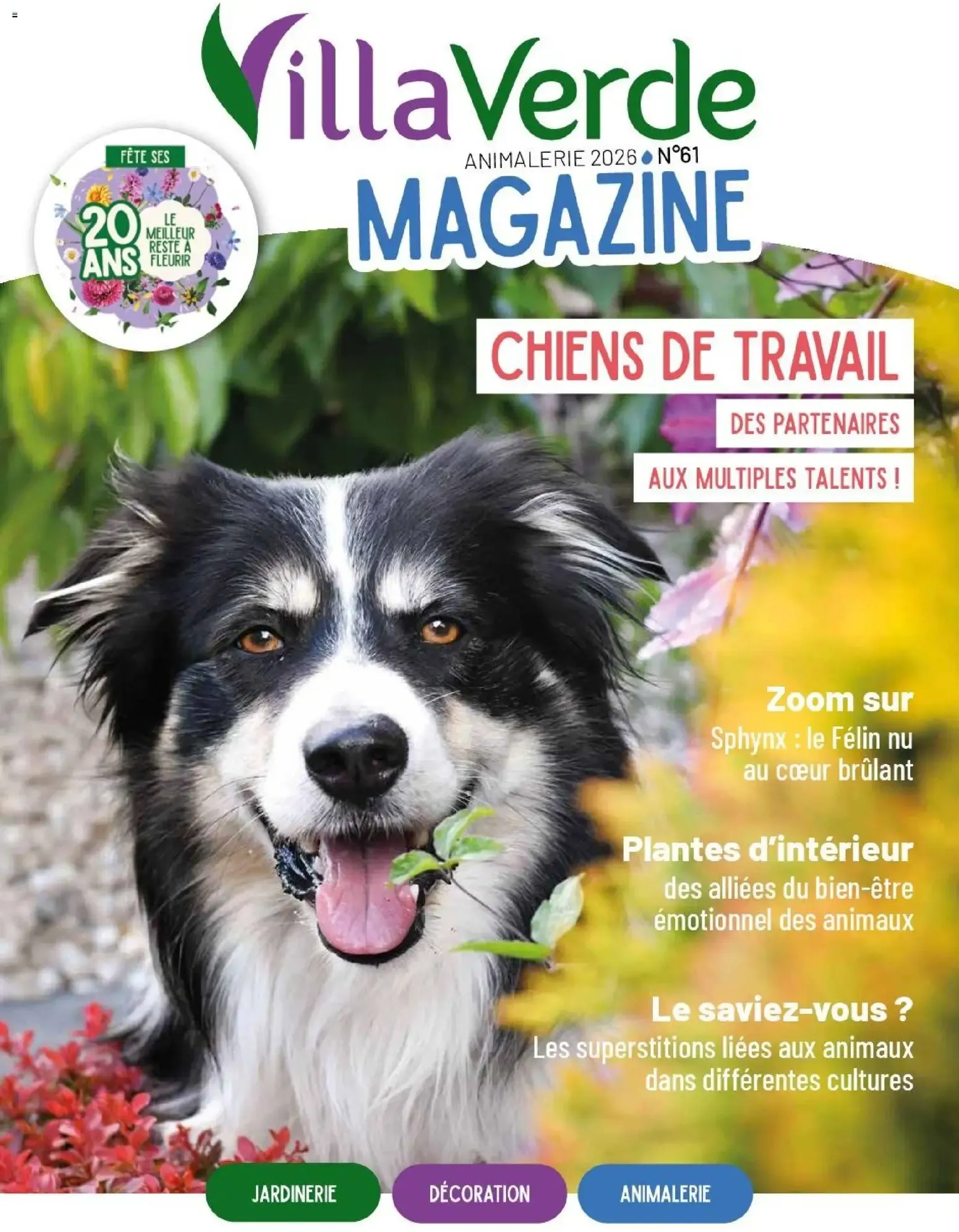 VillaVerde MAGAZINE ANIMALERIE 2026 du 28 mai au 31 août 2026 - Catalogue page 1