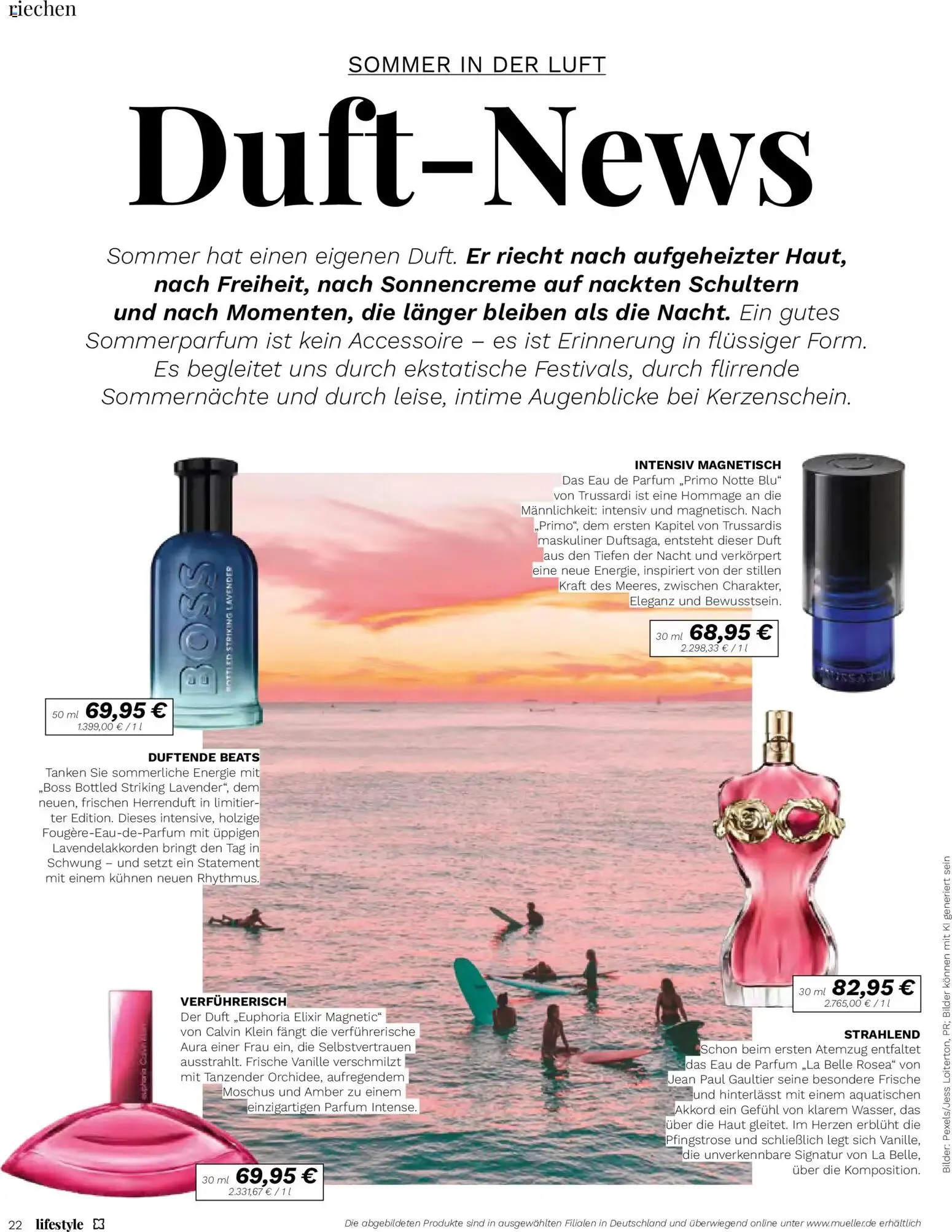 Müller lifestyle: Ihr Wohlfühl-Magazin - Urlaub fürs Ich von 10. Juli bis 31. August 2026 - Prospekt seite 22