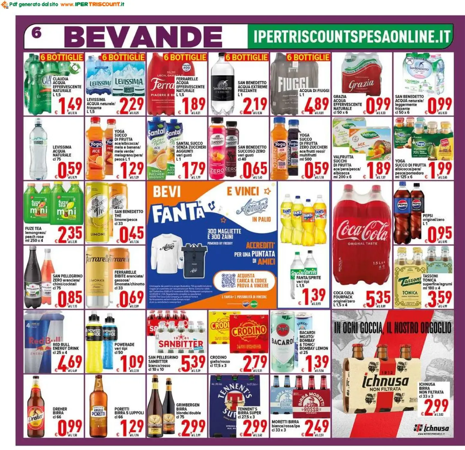 Ipertriscount volantino dal 23/10/2026 - online Offerte da 23 ottobre a 3 novembre di 2026 - Pagina del volantino 6