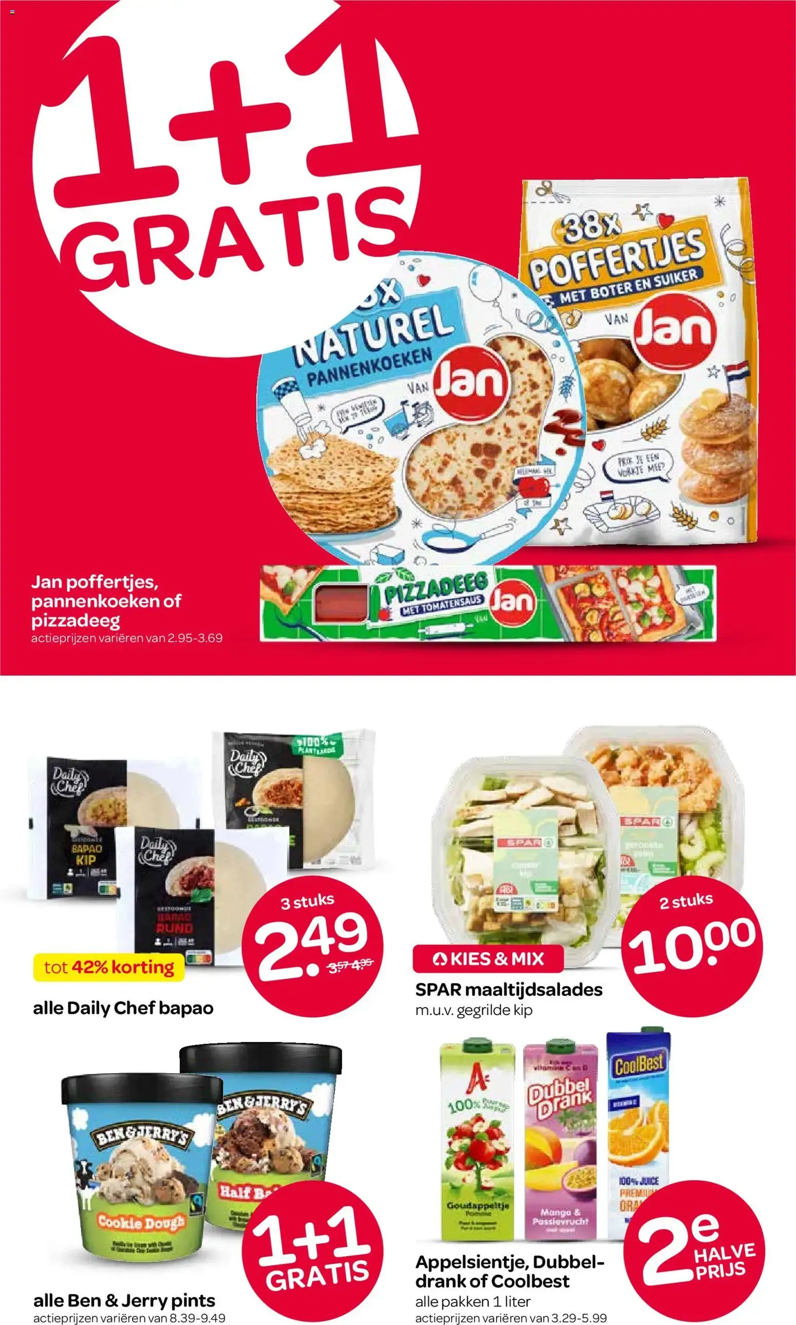 Spar 1+1 gratis en vegetales para wok van 8 oktober tot 21 oktober 2026 - Folder pagina 11