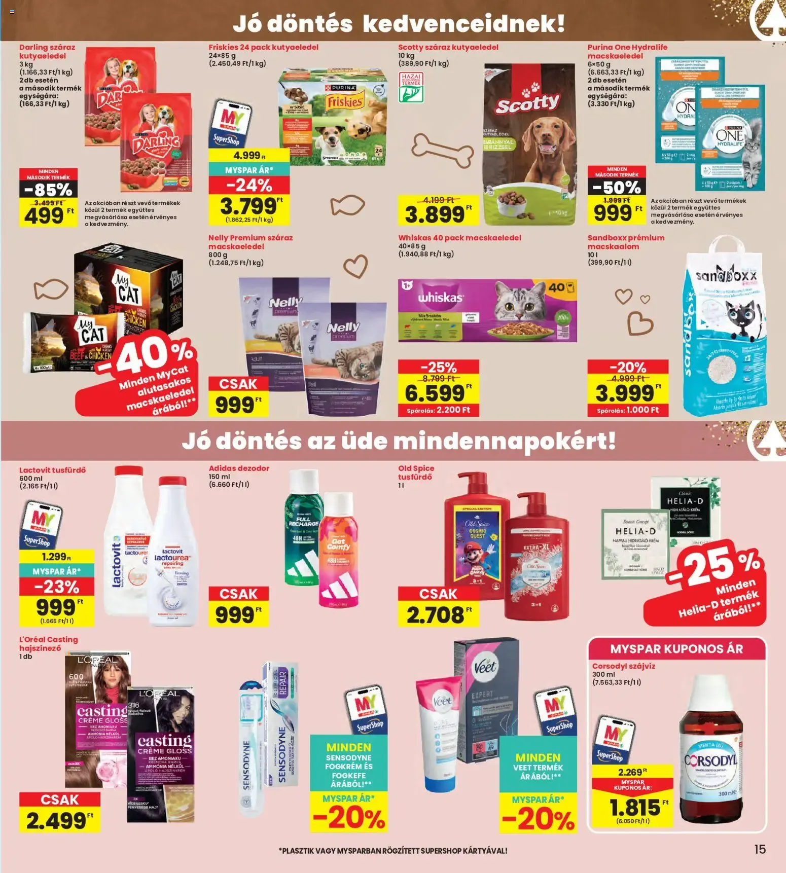 Katalógus Interspar akciós újság - 2026.06.11. -tól/töl > akció, lapozható szórólap 🛍️ június 11.-tól június 17.-ig 2026. - Oldal 15