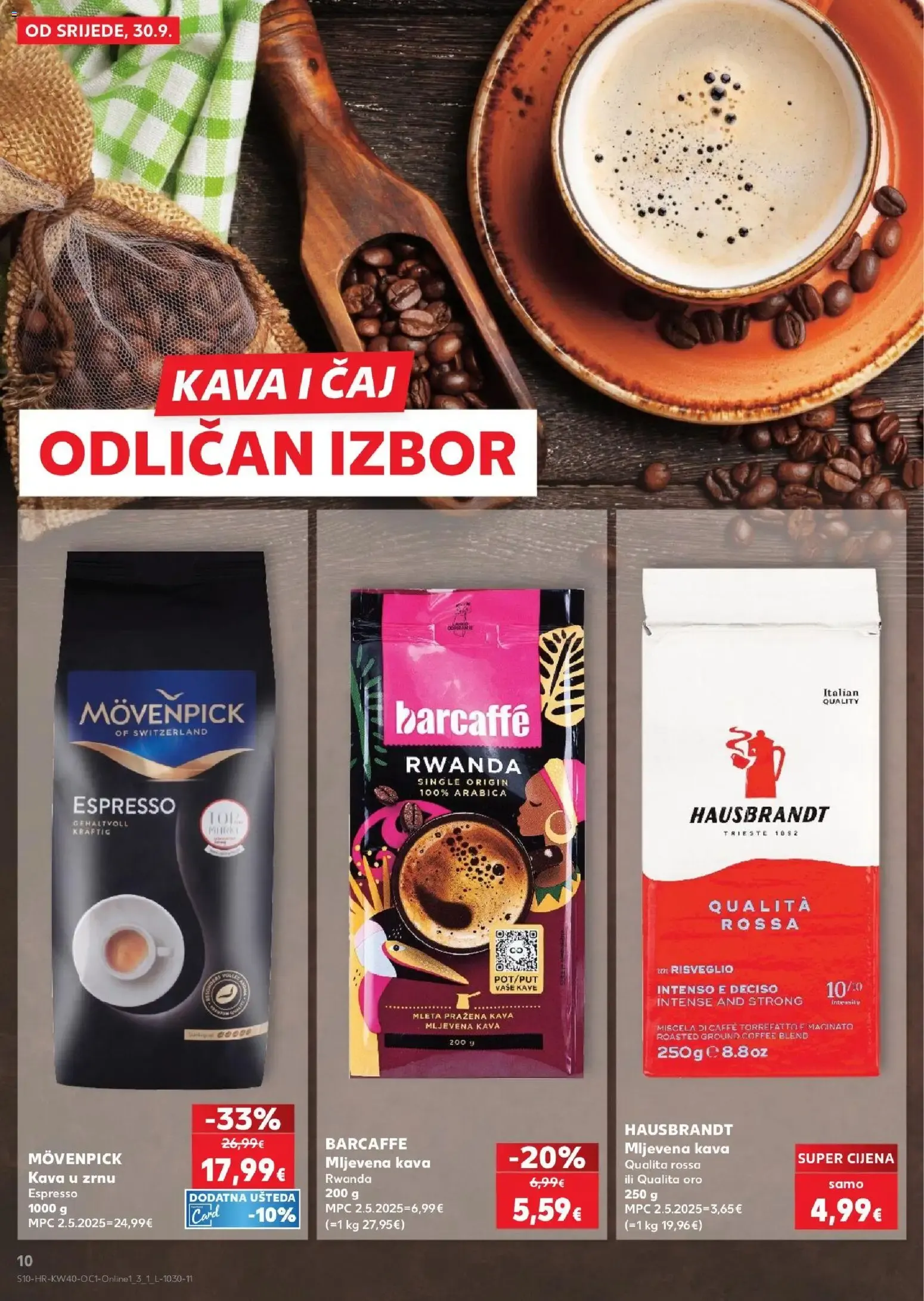 Katalog Kaufland Katalog novi od 30.09.2026 na listanje > letak digitalni od 30. rujna do 6. listopada 2026. - Pregled Stranica 10