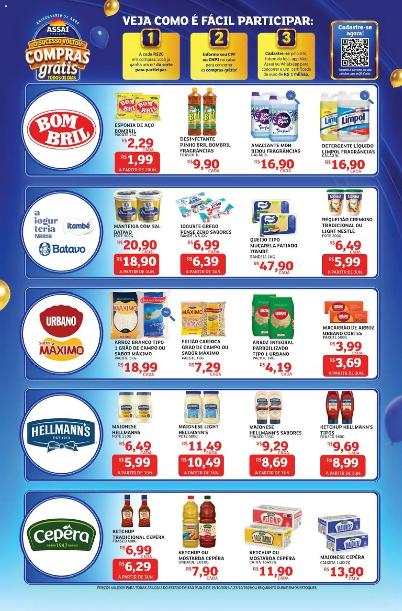 Encarte de Assaí Atacadista ofertas - SP de 19/10/2026 | Promoções Online 19 de outubro até 23 de outubro 2026 - Pagina 3