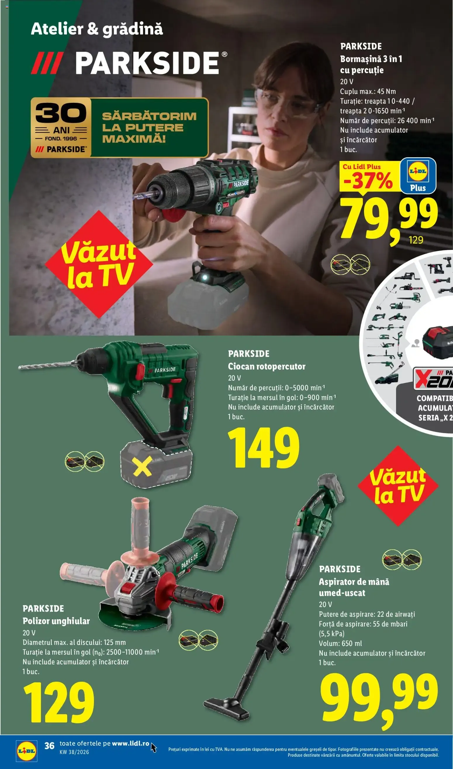 Catalog Ieftin și înainte, și după ziua de salariu. de la 14 septembrie până la 20 septembrie 2026 - Revista Pagina 36