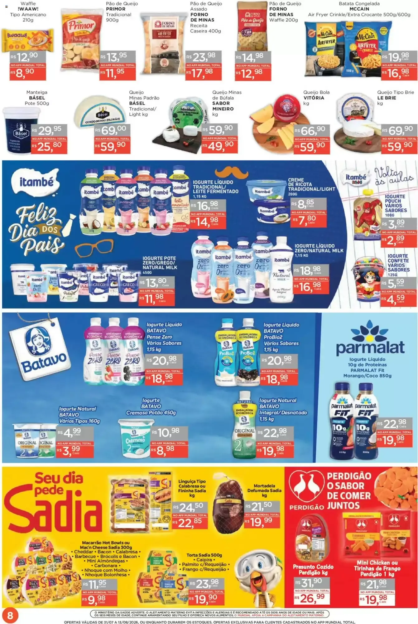 Encarte de Encarte Supermercados Mundial 31 de julho até 13 de agosto 2026 - Pagina 8