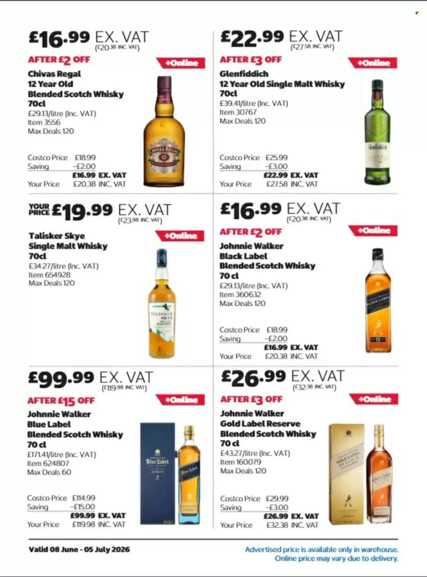 Costco leaflet from 8 June to 5 July 2026 - Catalogue Page 20
