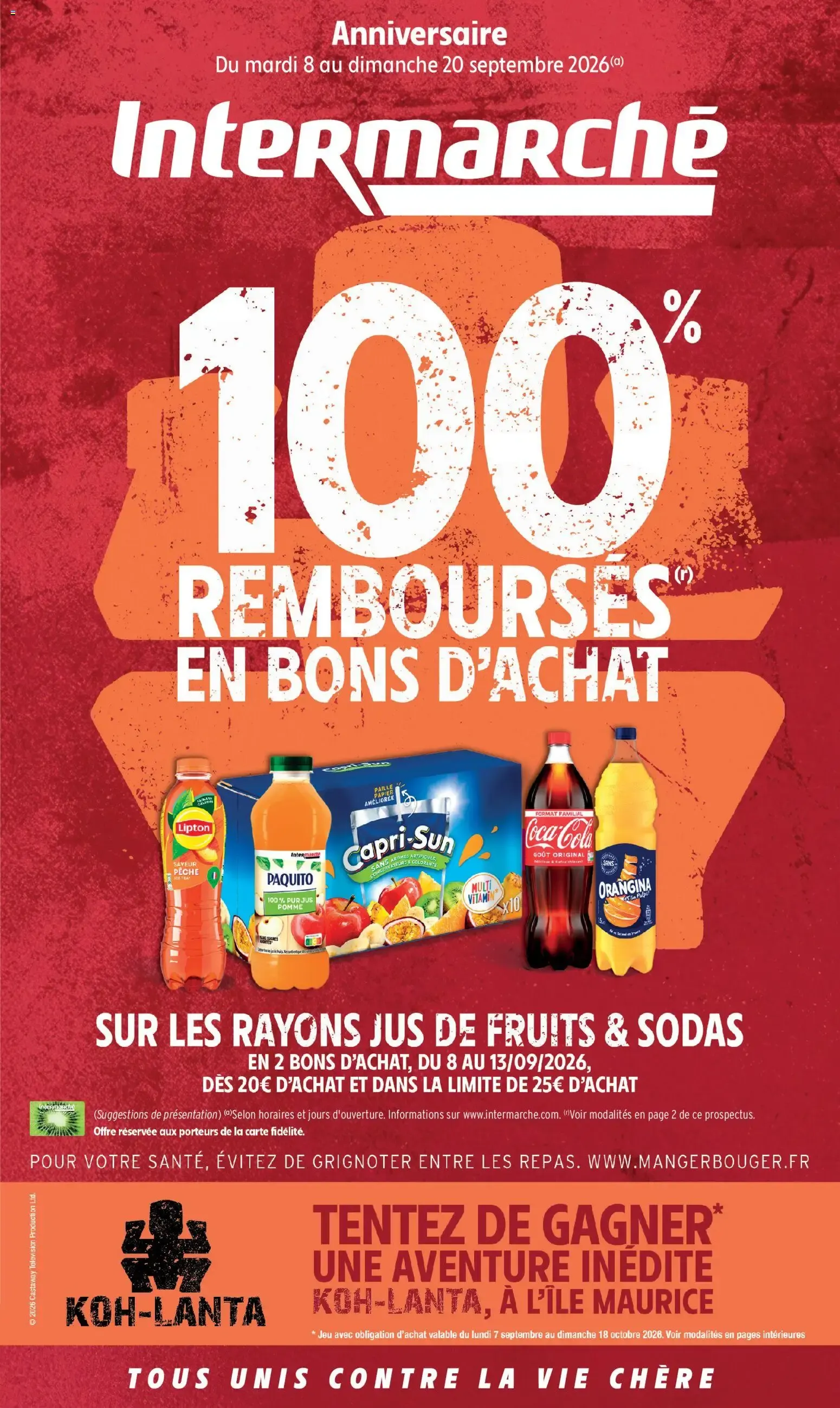 Intermarché - C'est notre anniversaire à partir du 08/09/2026 - promo en ligne du 8 septembre au 20 septembre 2026 - Catalogue page 1