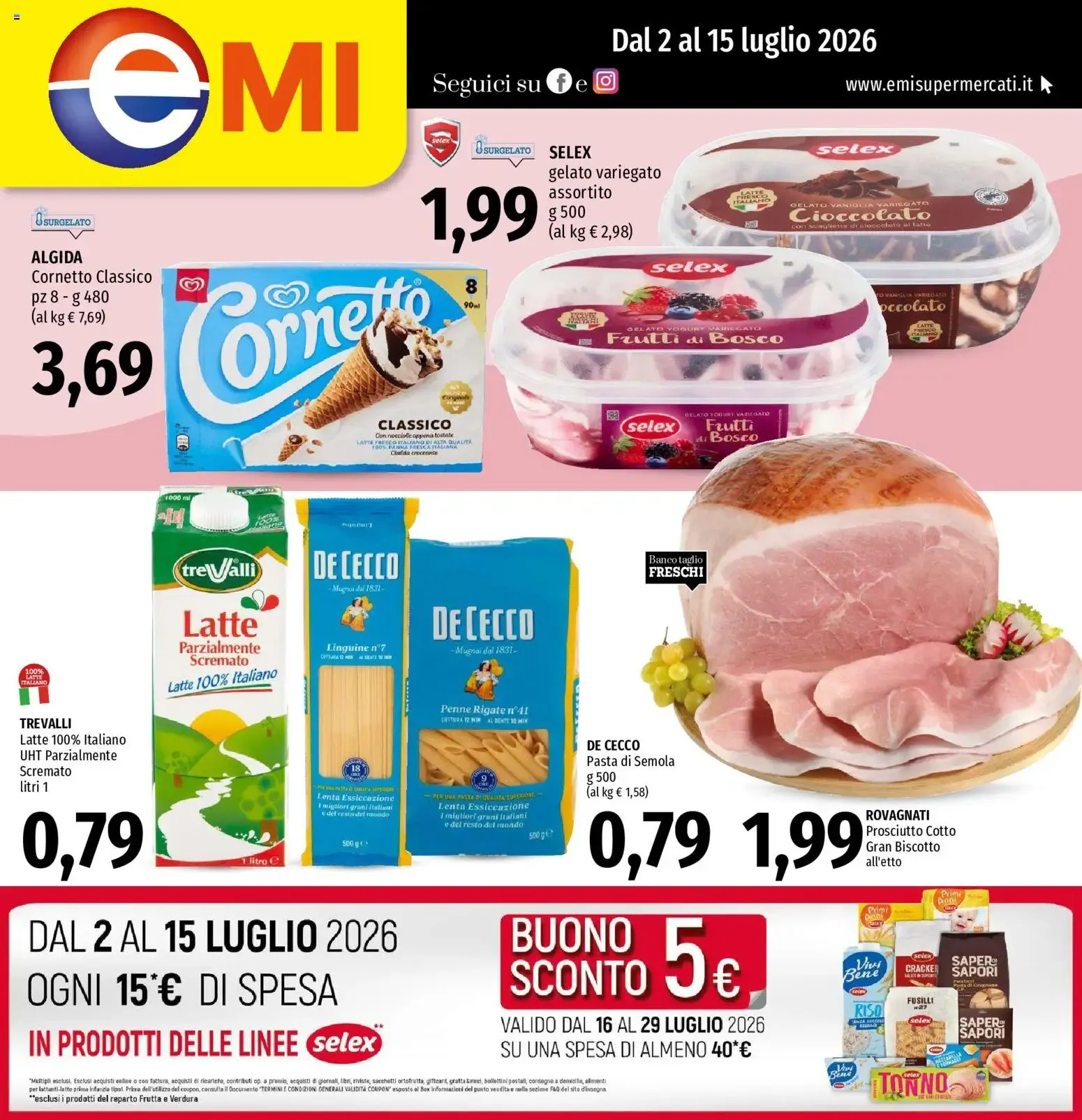EMI volantino dal 02/07/2026 - online Offerte da 2 luglio a 15 luglio di 2026 - Pagina del volantino 1