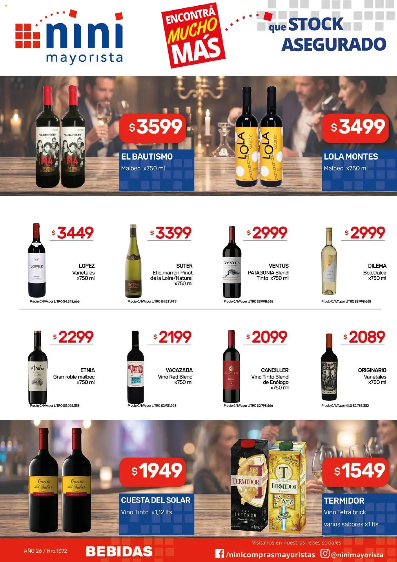 Ofertas de NINI Mayorista ofertas del 10/08/2026 - 16/08/2026 10 de agosto al 16 de agosto 2026 - Página 21 del catálogo