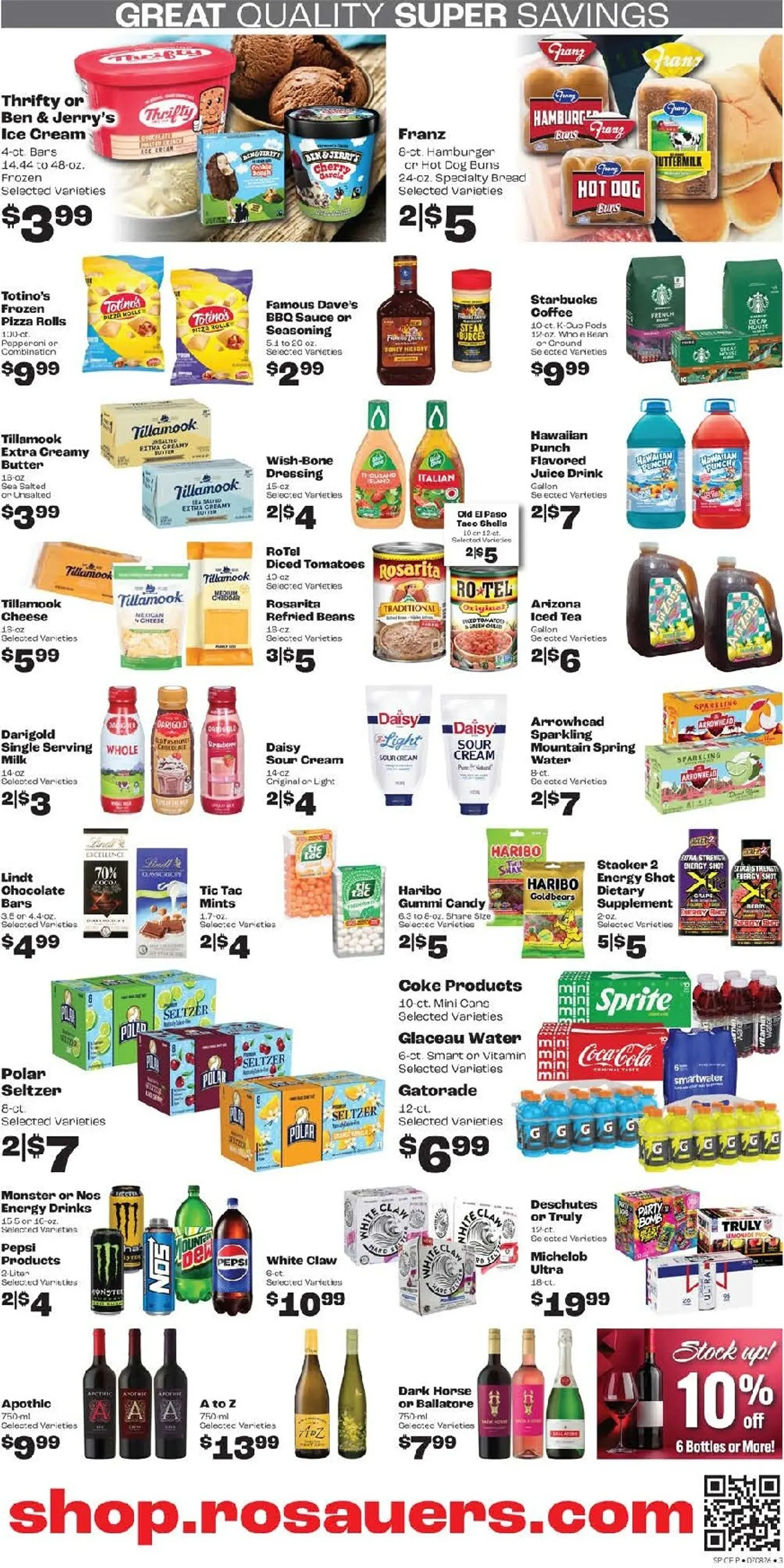 Weekly ad Current Rosauers leaflet valid from Wednesday 07/08/2026 to Tuesday 07/14/2026 from July 8 to July 14 2026 - Page 3