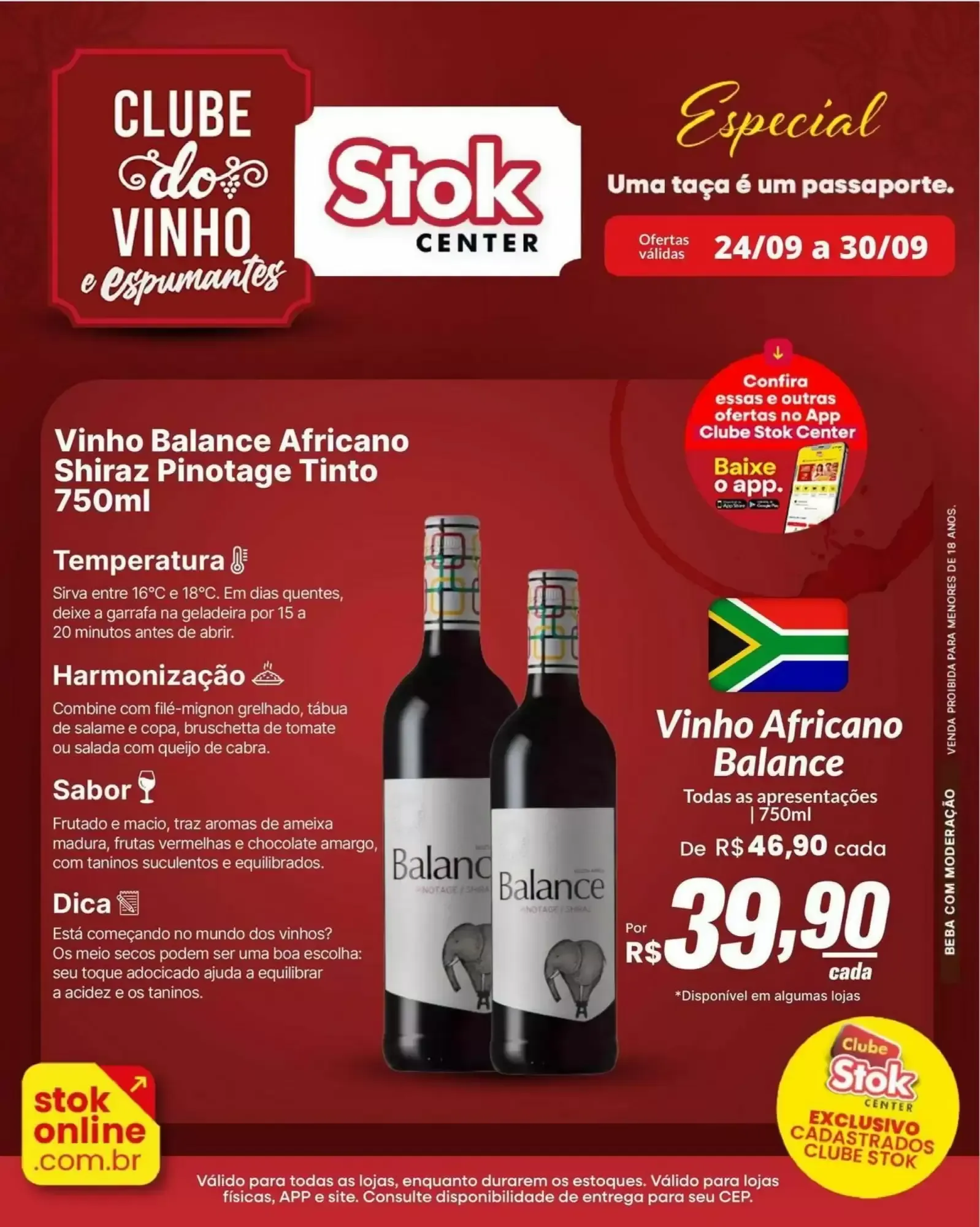 Encarte de Clube do Vinho e Espumantes Stok Center 24 de setembro até 30 de setembro 2026 - Pagina 2