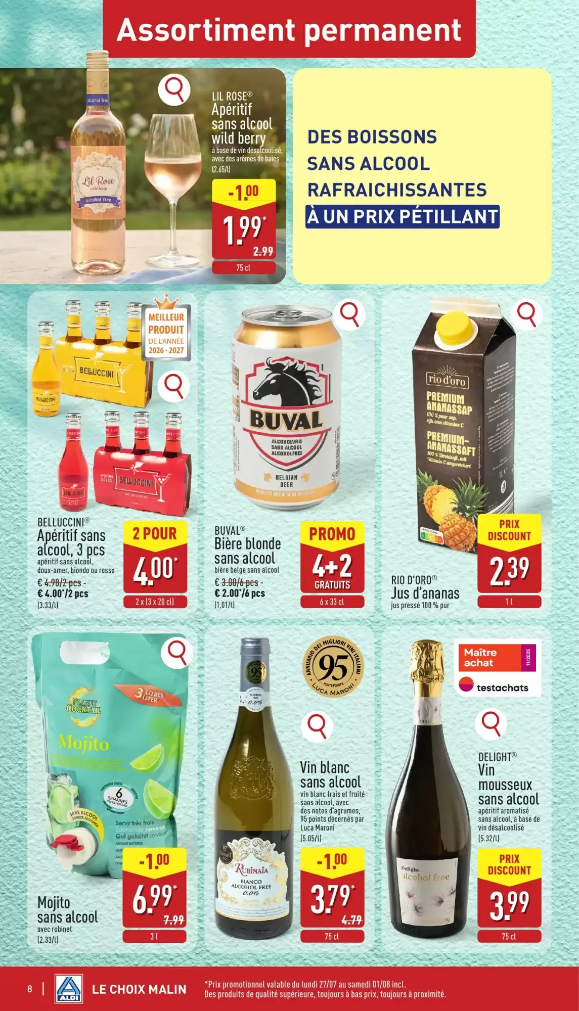 ALDI Dépliant week 31 van 27 juli tot 1 augustus 2026 - folder pagina 8
