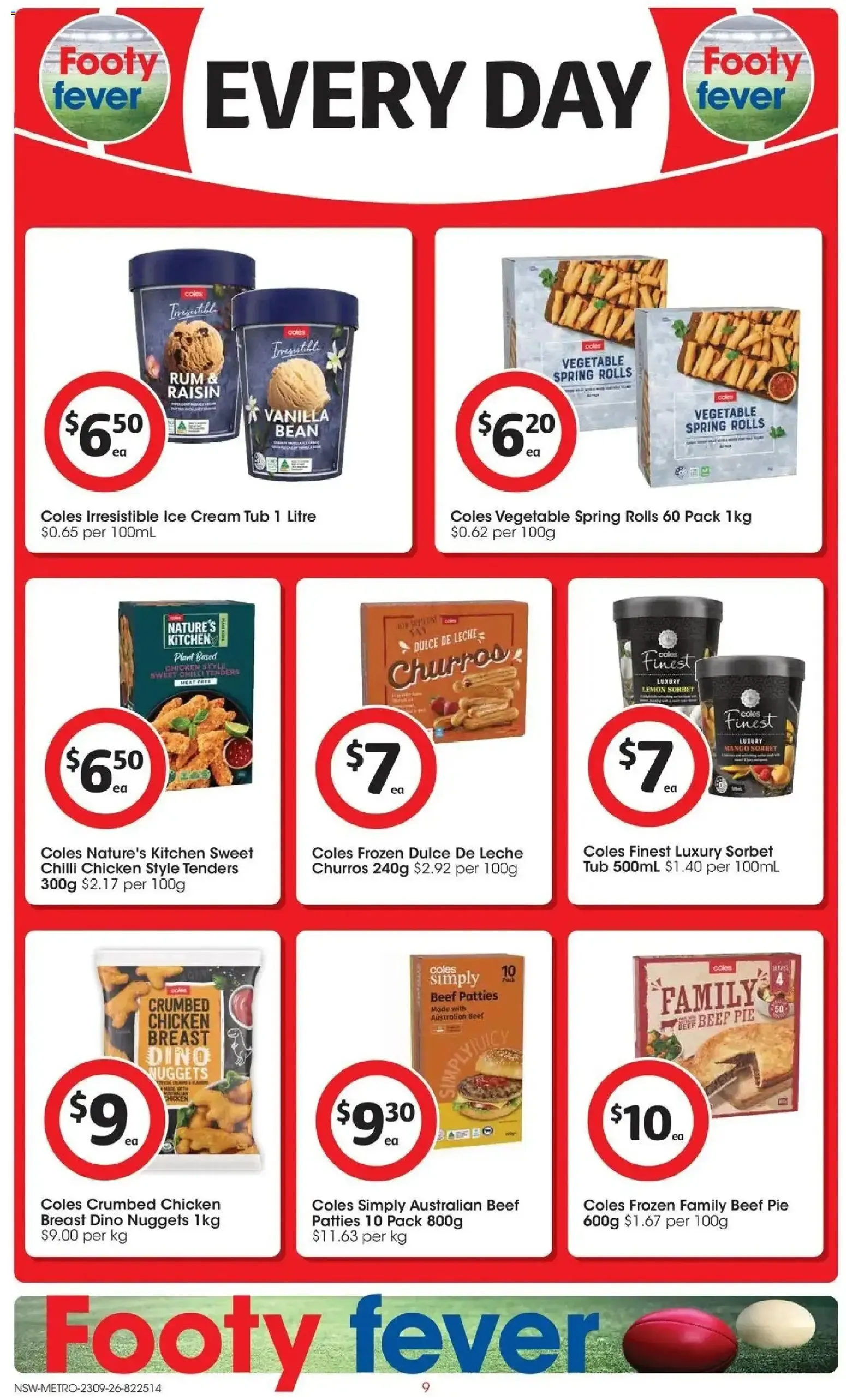Coles | Footy Fever - Catalogue valid from 23 September to 29 September 2026 - page 9