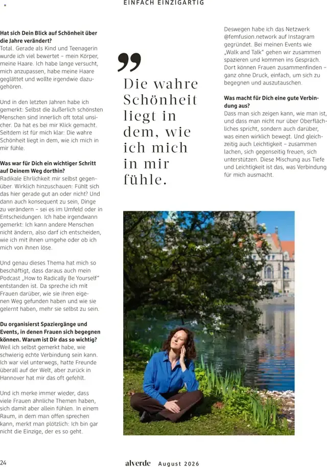 dm Magazin alverde - Will Kinder stark machen von 1. August bis 31. August 2026 - Prospekt seite 24