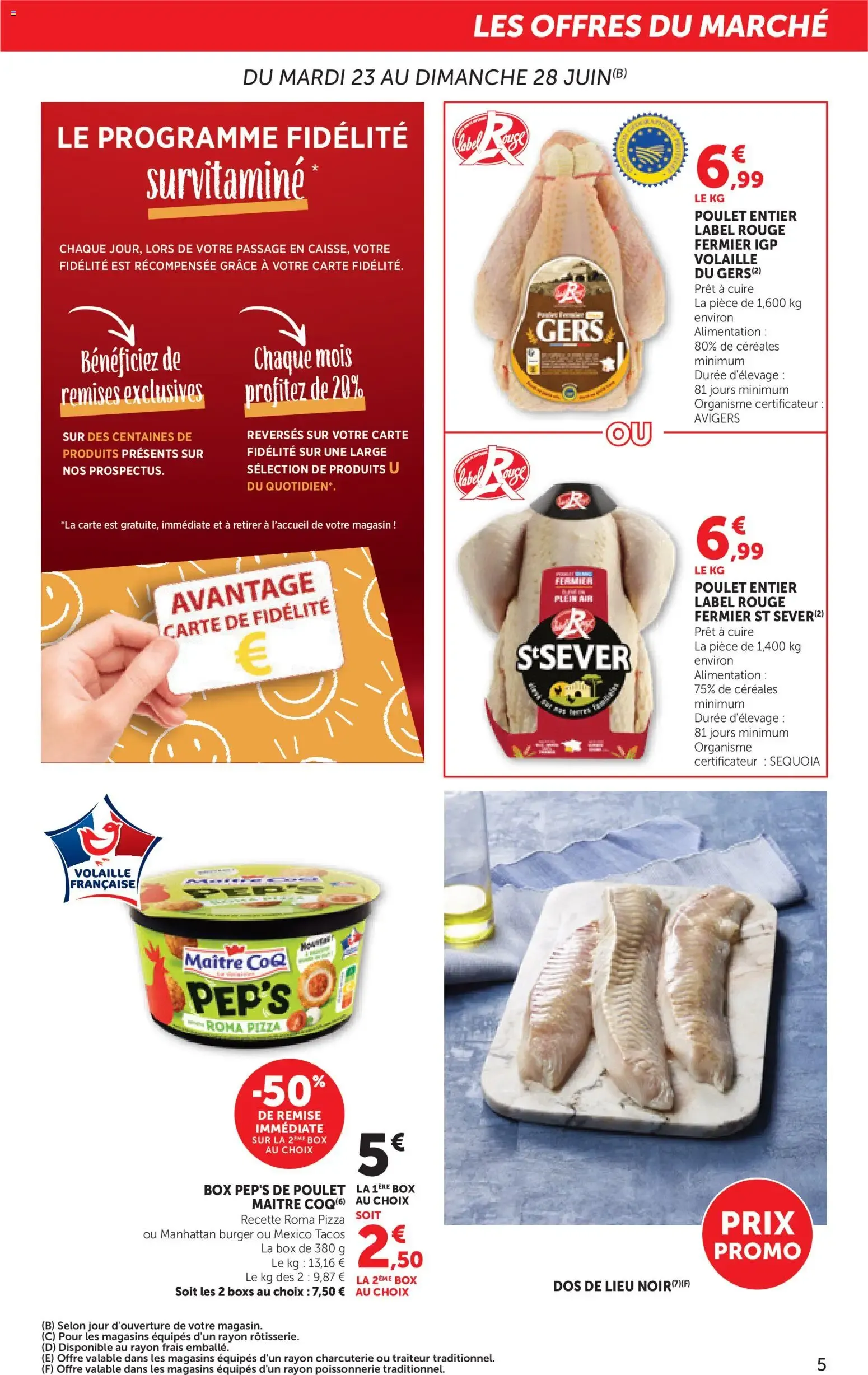 bi1 Catalogue supermarché à partir du 23/06/2026 - promo en ligne du 23 juin au 5 juillet 2026 - Catalogue page 5