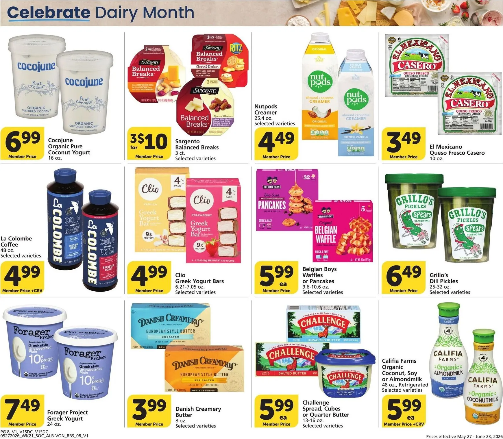 Weekly ad Holy Cow! It's Dairy Month - Big Book of Savings from May 27 to June 23 2026 - Page 8