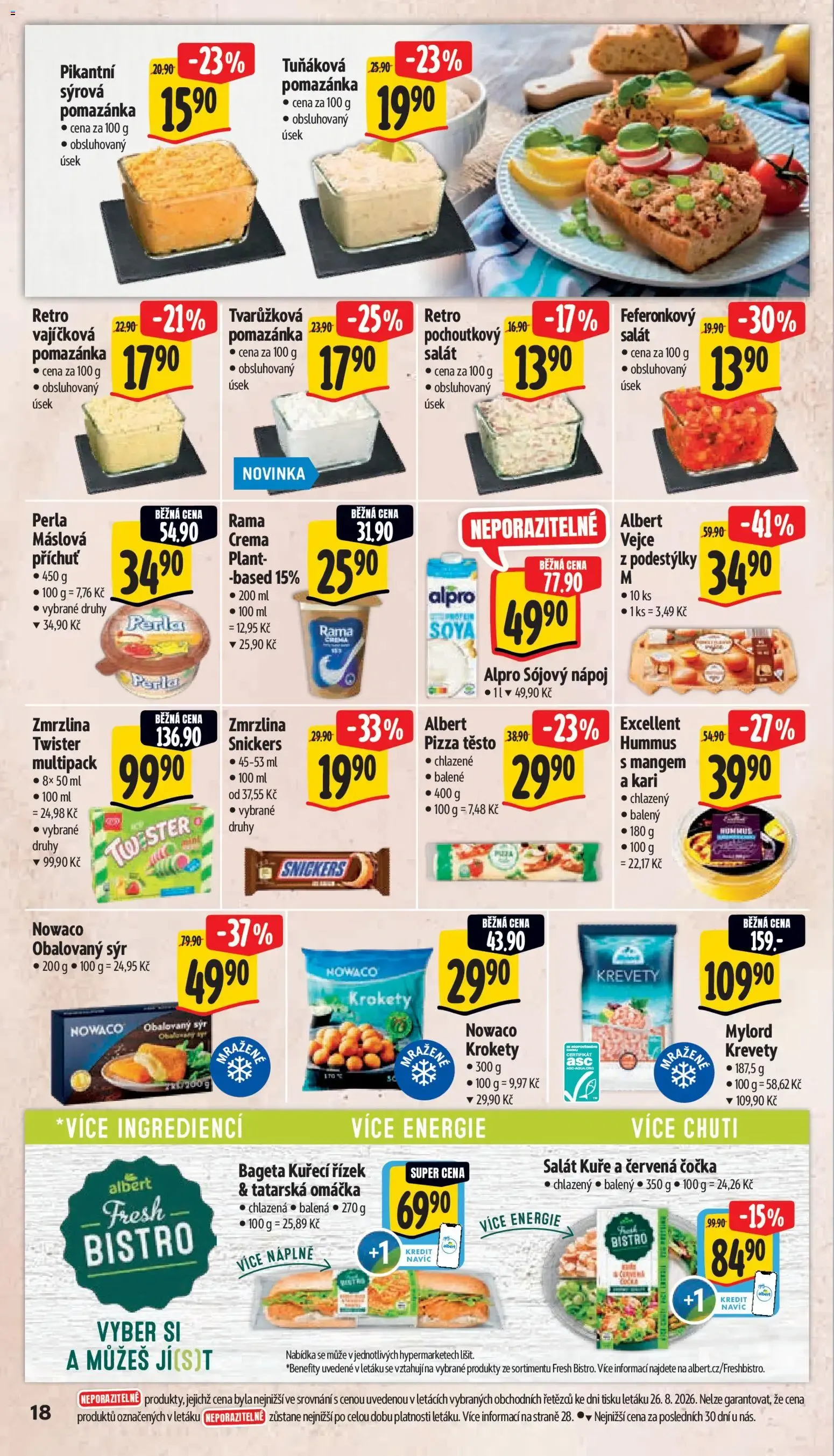 Albert leták - Hypermarket od 02.09.2026 - Akční leták - 2. září 8. září 2026 - Page 26