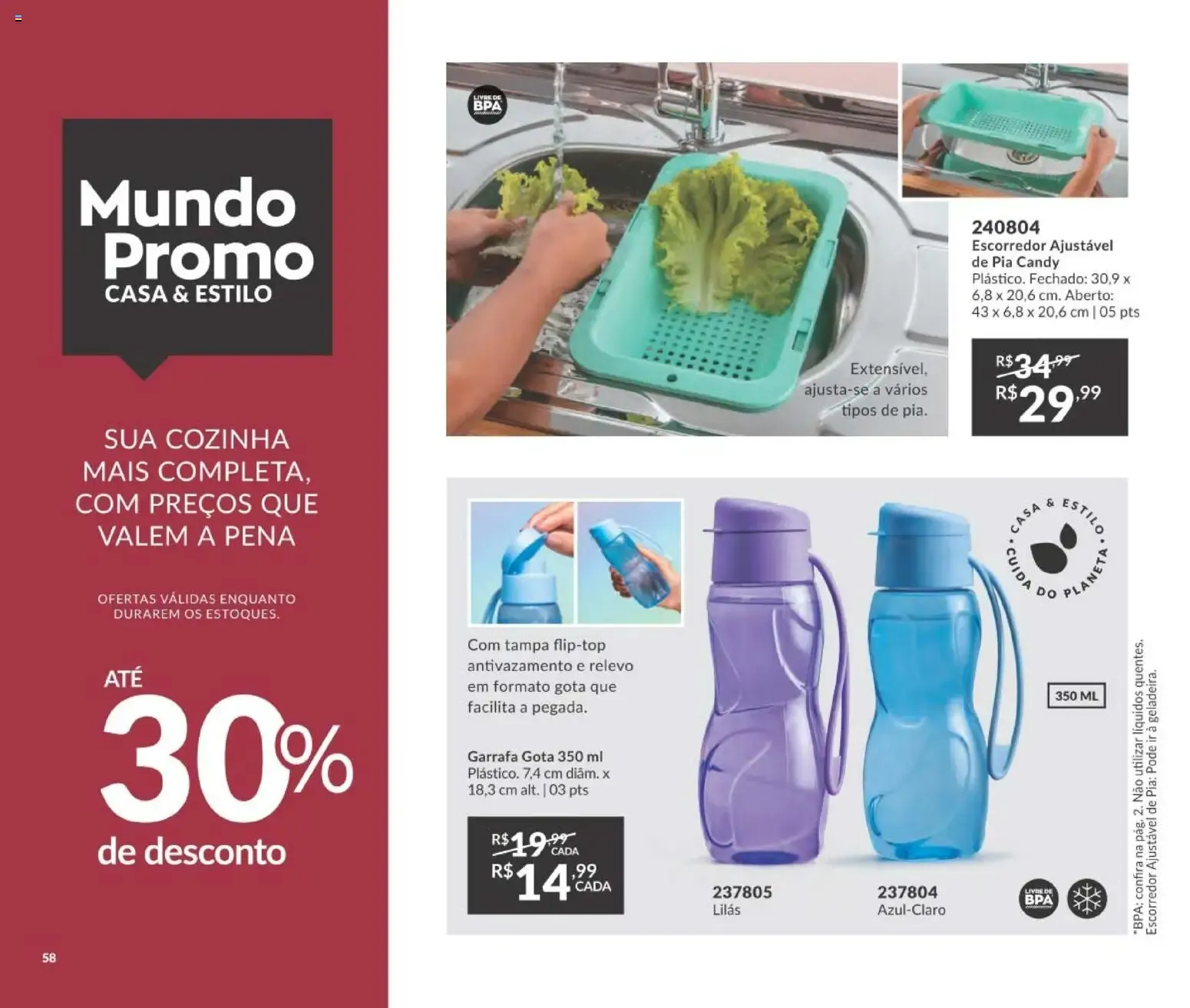 Encarte de Revista Avon - Campanha 15/16: Casa & Estilo de 21/09/2026 | Promoção Online 21 de setembro até 2 de novembro 2026 - Pagina 58