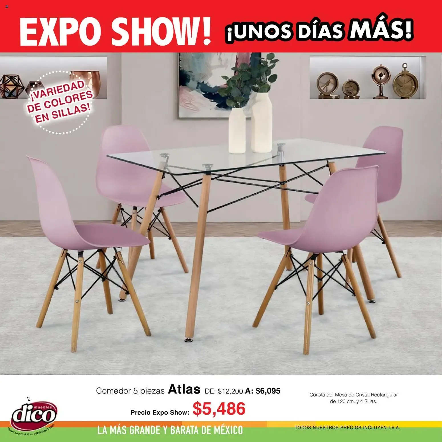 Catálogo de Muebles Dico catálogo Expo show (23/09/2026 - 30/09/2026) - catálogo en línea 23 de septiembre al 30 de septiembre 2026 - Pagina 2